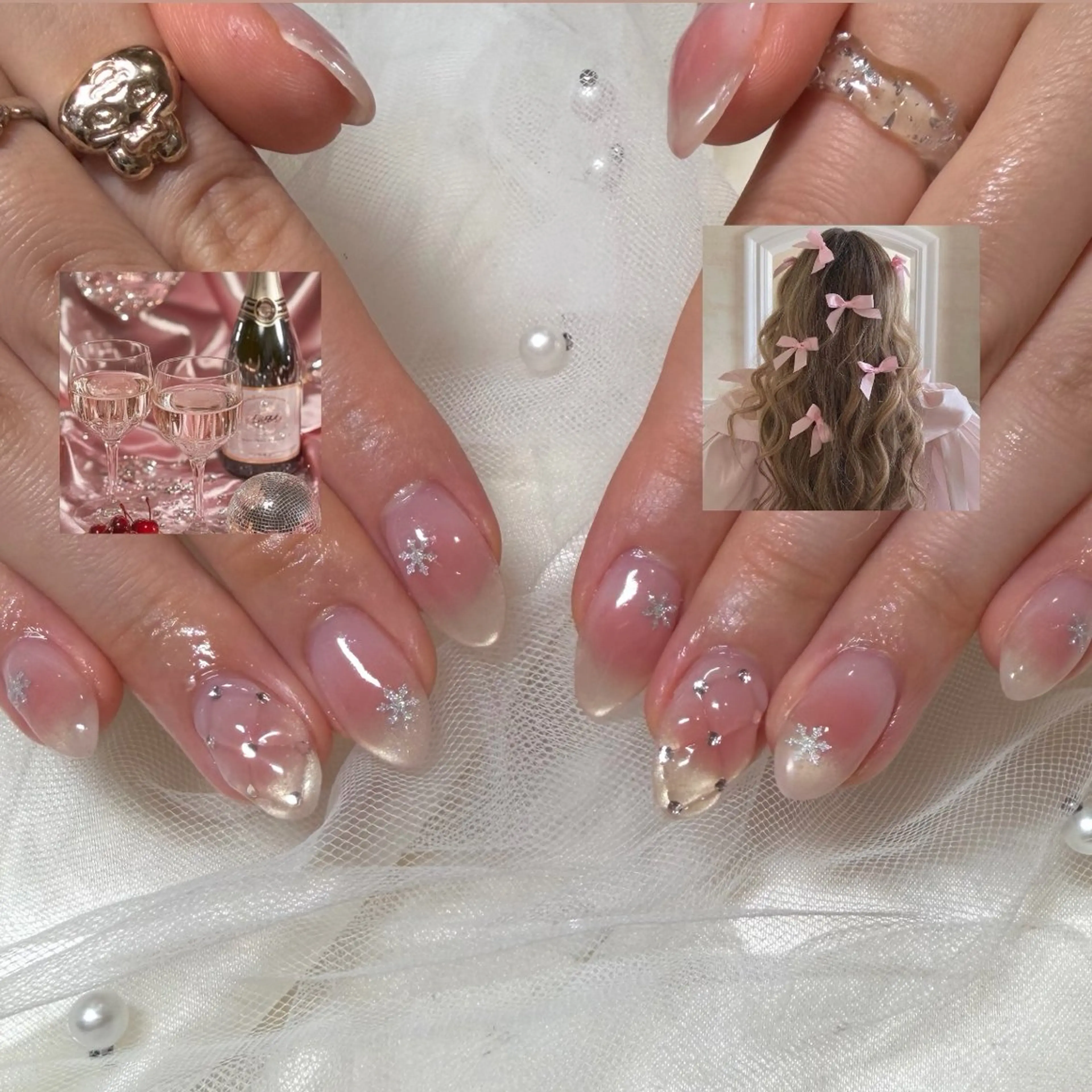 ネイル 長瀬 瑠霞のネイルデザイン