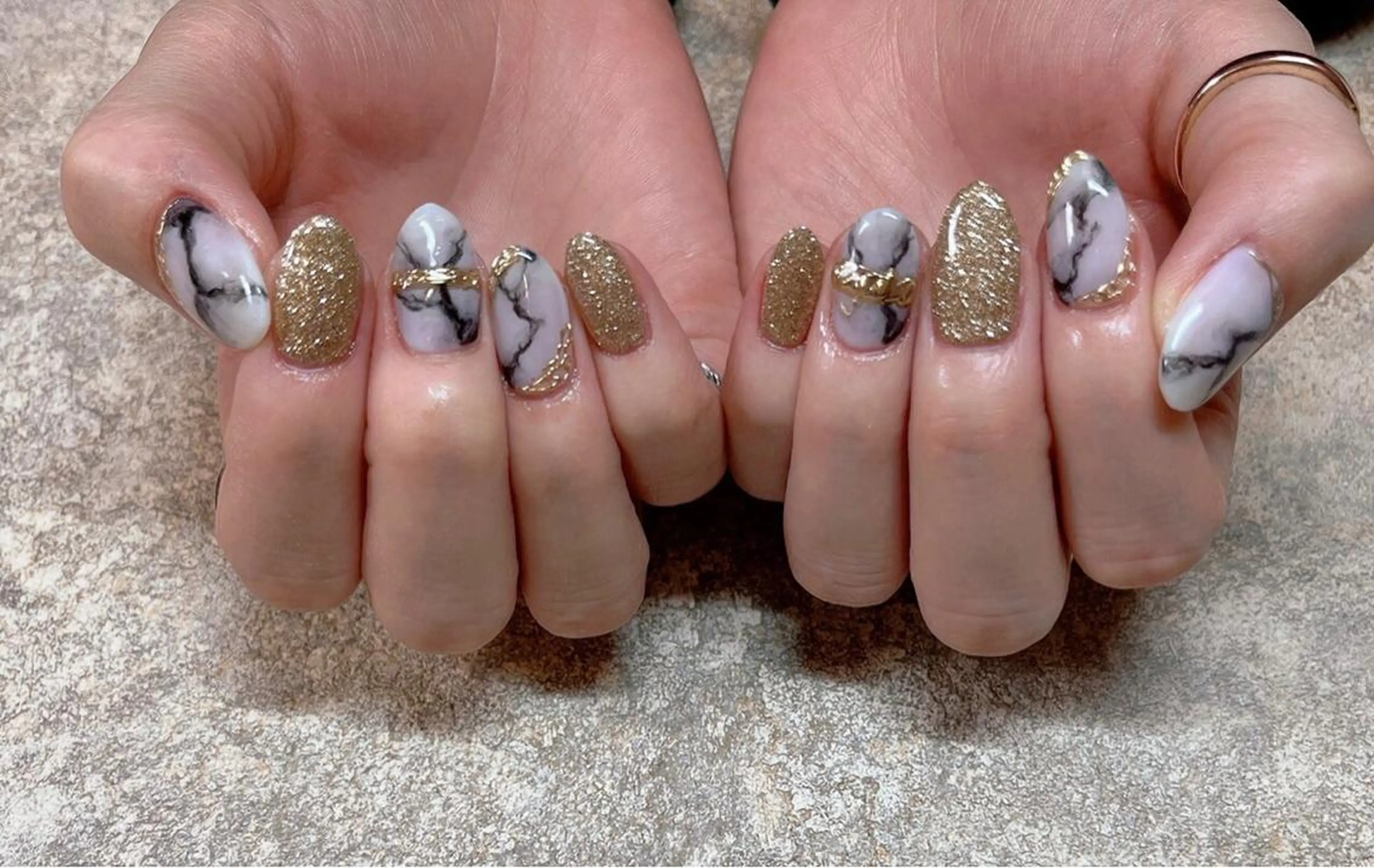 ネイル ハンドネイル LOVE NAIL 💕Sonoのネイルデザイン