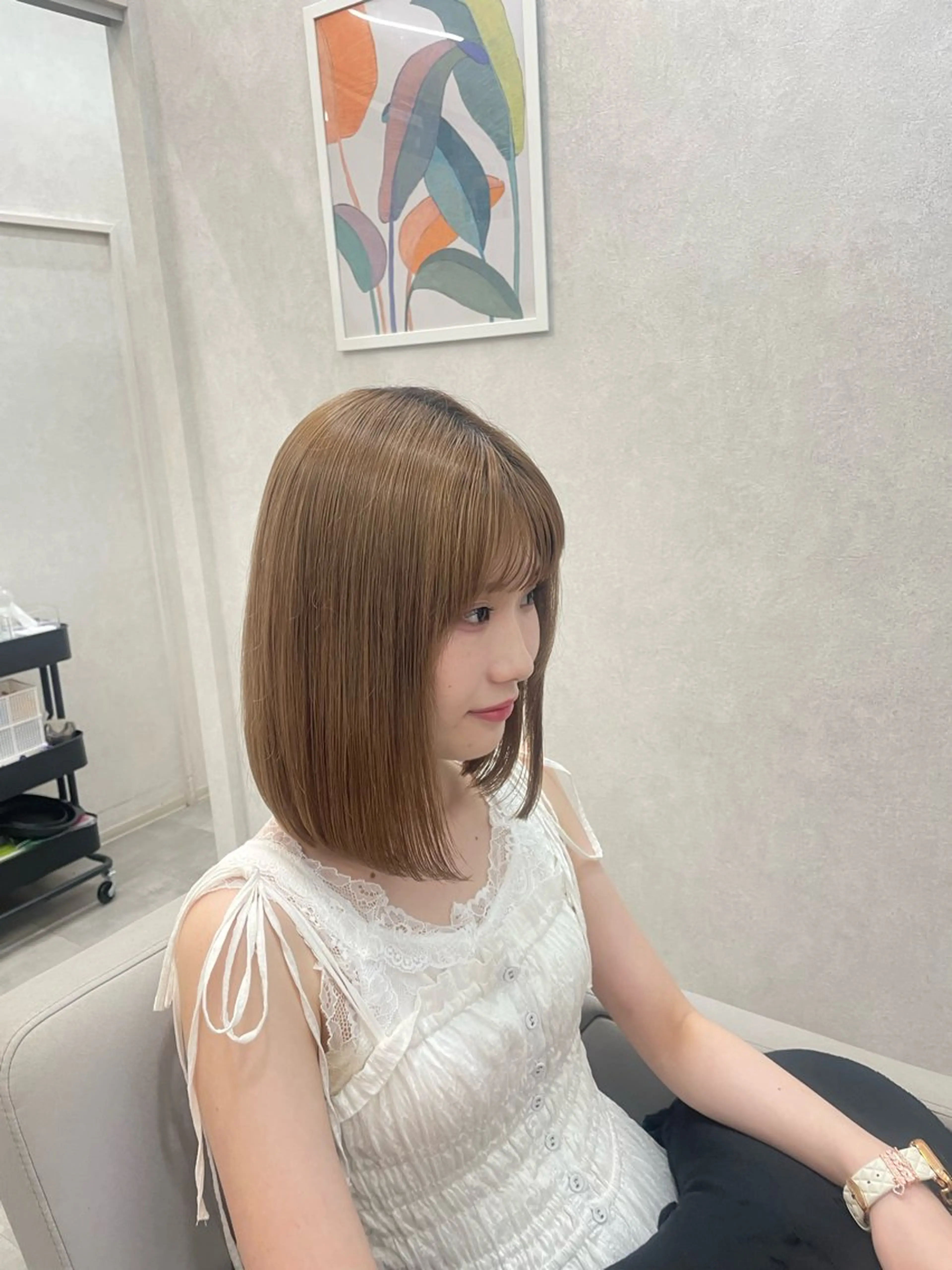 ショート ナチュラル🎀透明感 カラー/香香のヘアスタイル