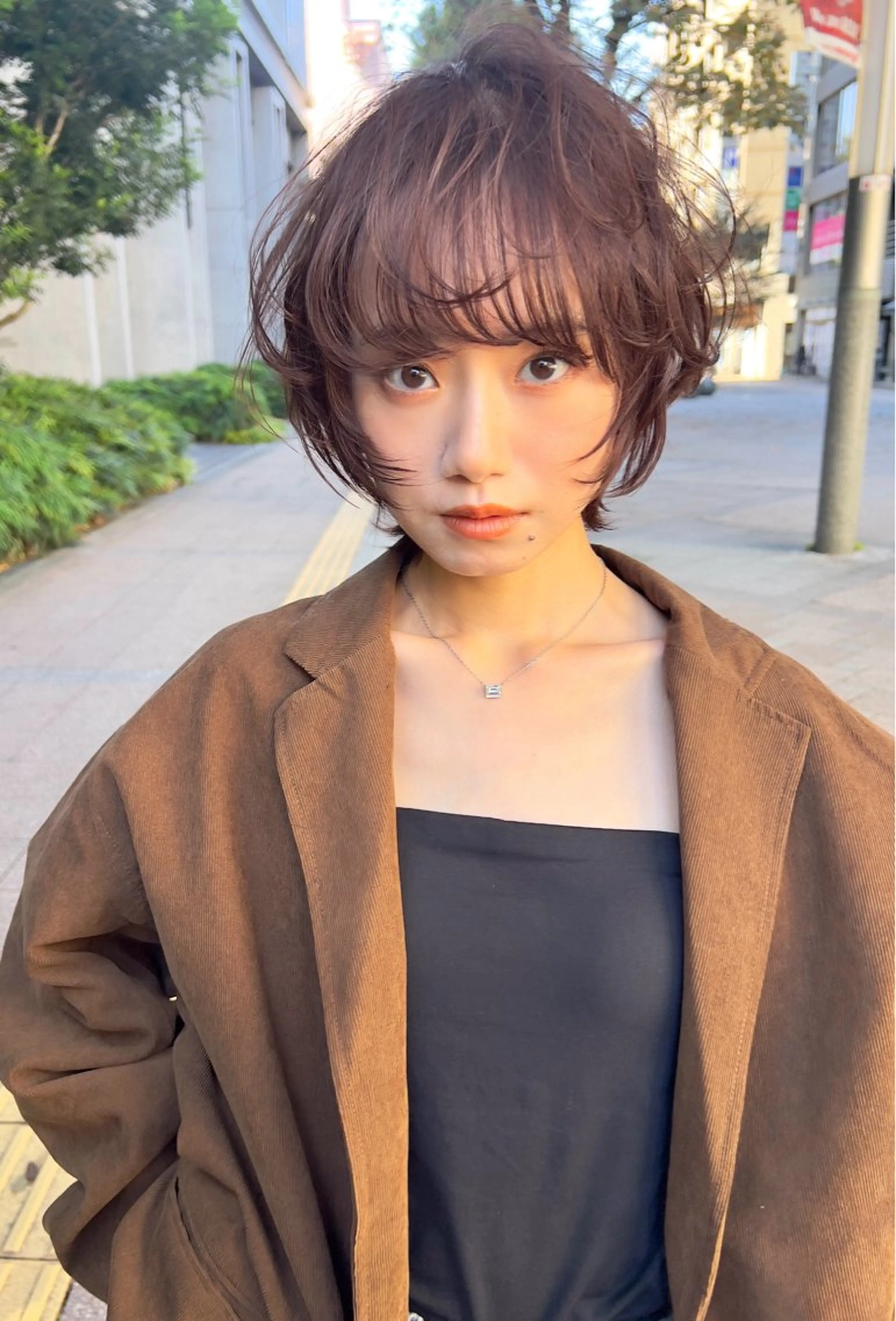 ショート パーマ ショートヘア ウルフカット Lond profil 浦和所属・【似合わせ・レイヤー ・パーマ】海気のヘアスタイル