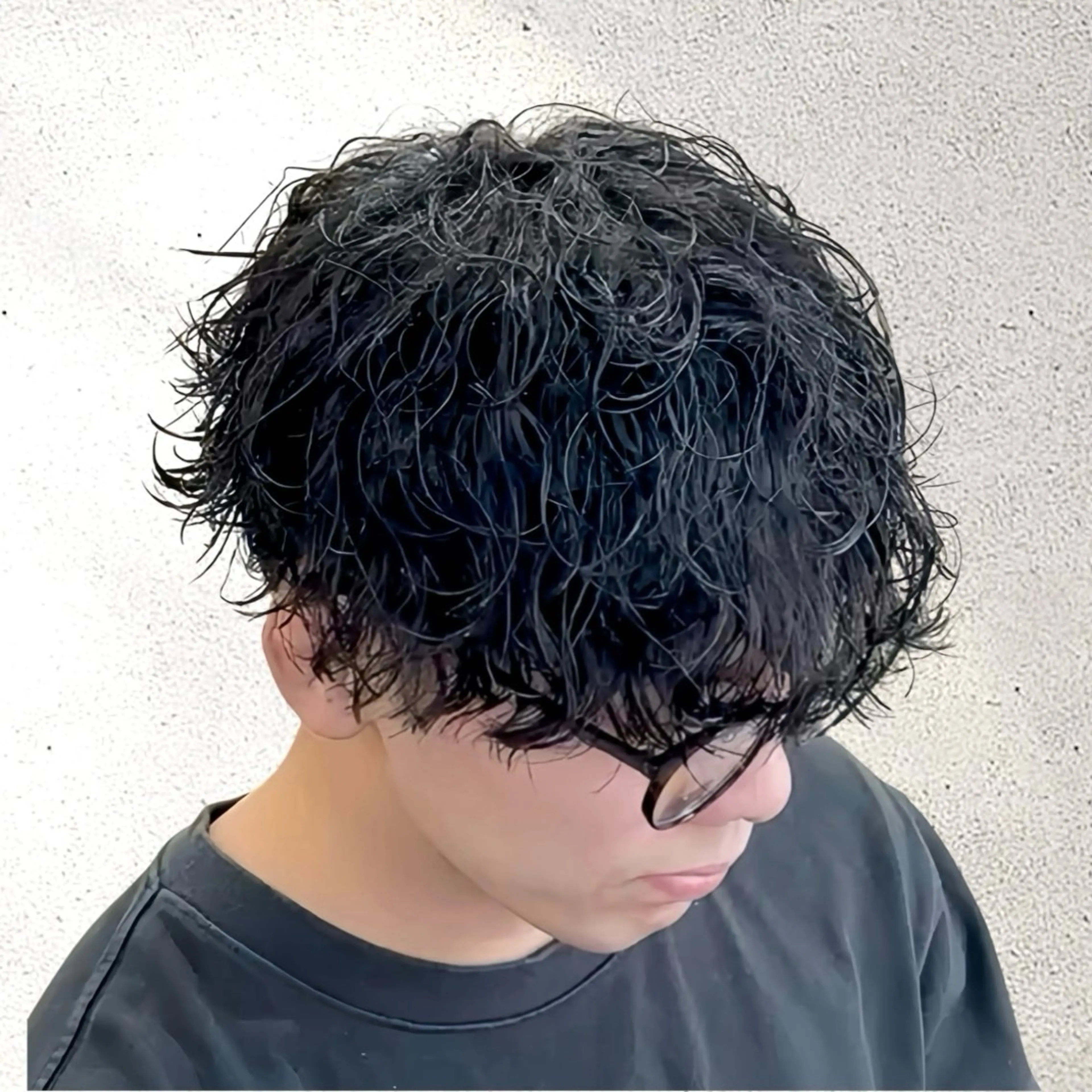 パーマ メンズ メンズパーマ 波巻きパーマ カット パーマ メンズパーマ/新宿/ サイカショウイチのヘアスタイル