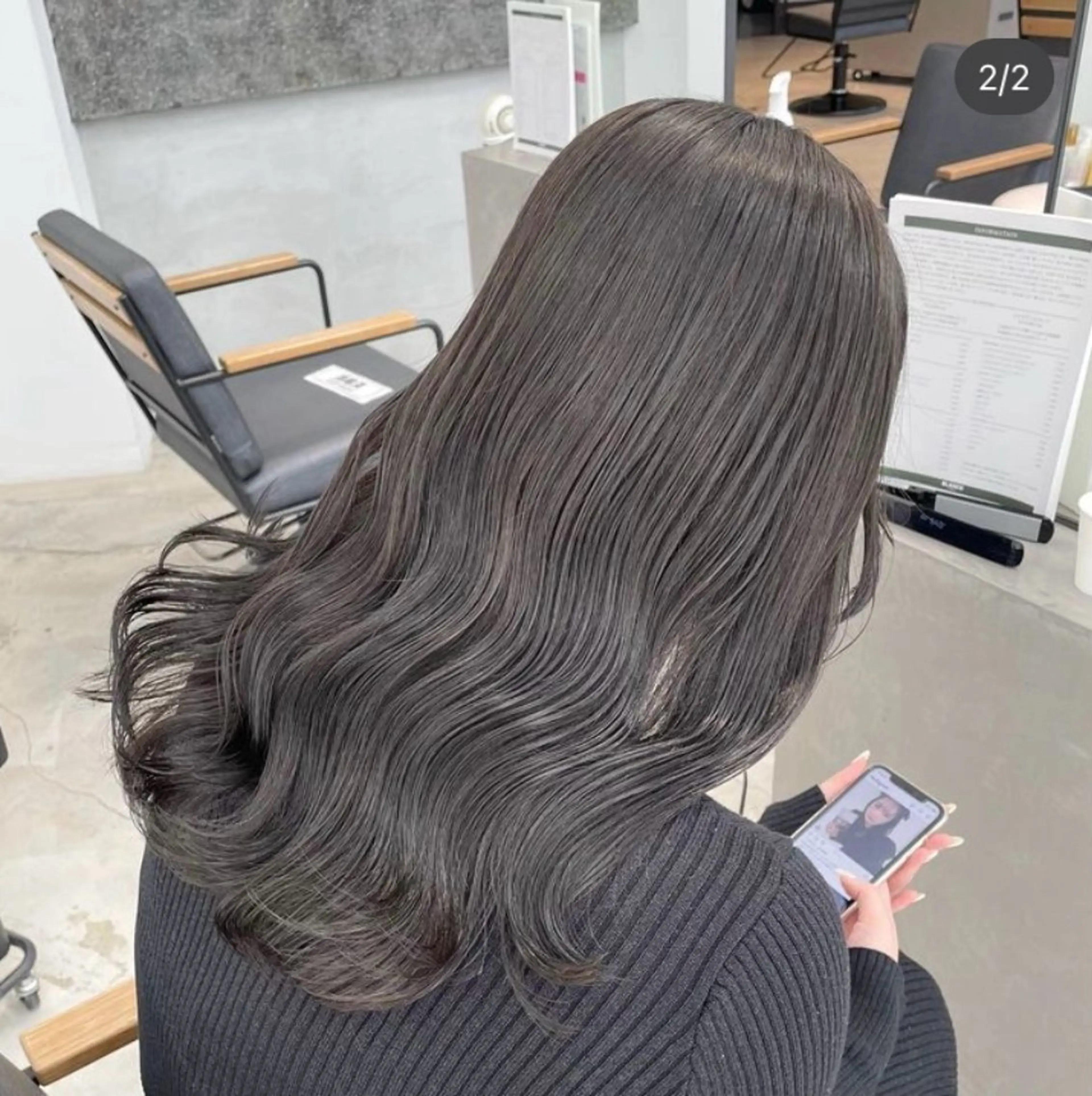 ミディアム カラー ボブレイヤー ベージュカラー ブリーチ ダブルカラー グレージュ カット ヘアカラー トリートメント SOLUA 岐阜のヘアスタイル