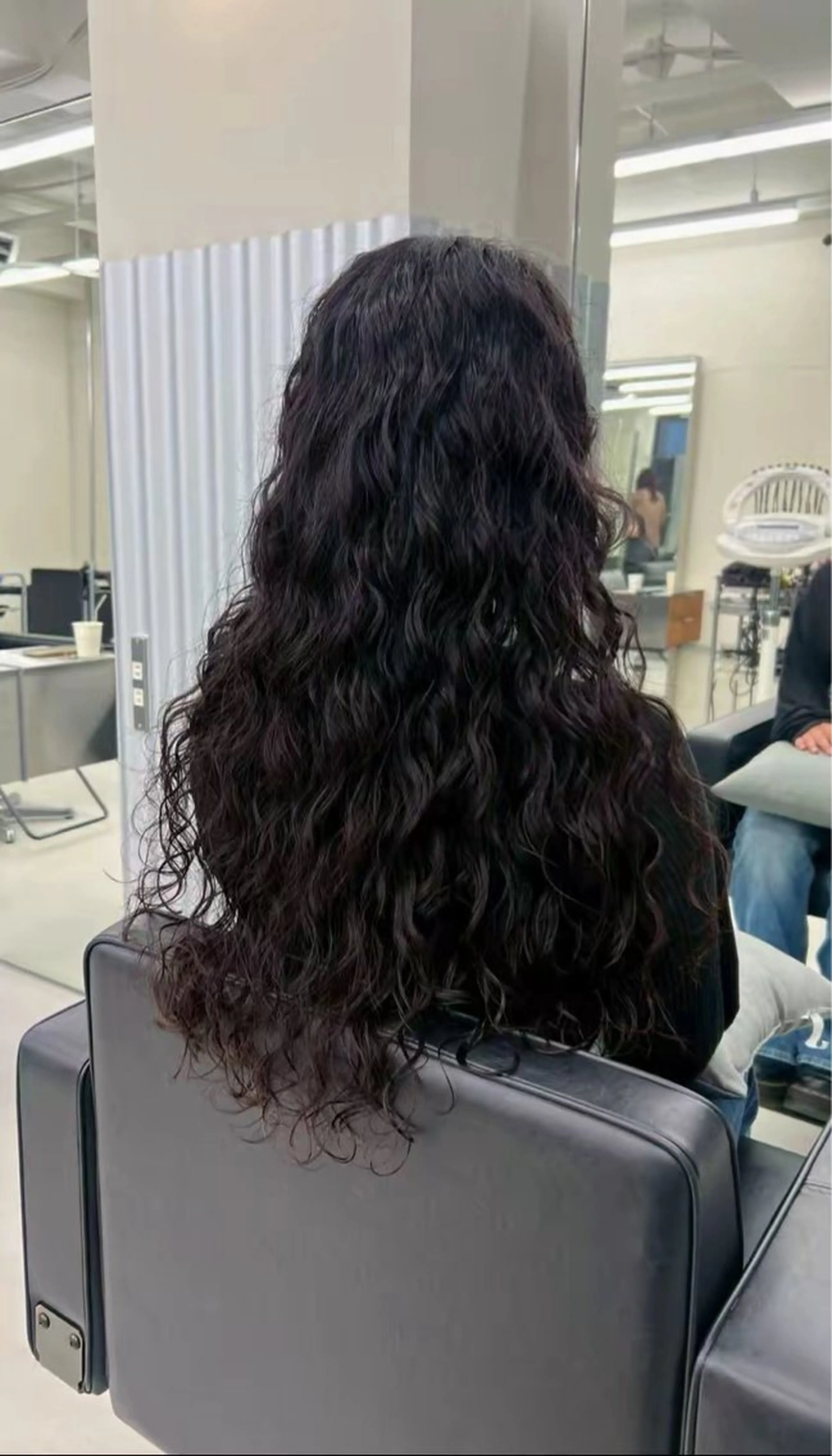 ロング パーマ カット パーマ トリートメント レイヤーパーマ/ ショート/表参道のヘアスタイル