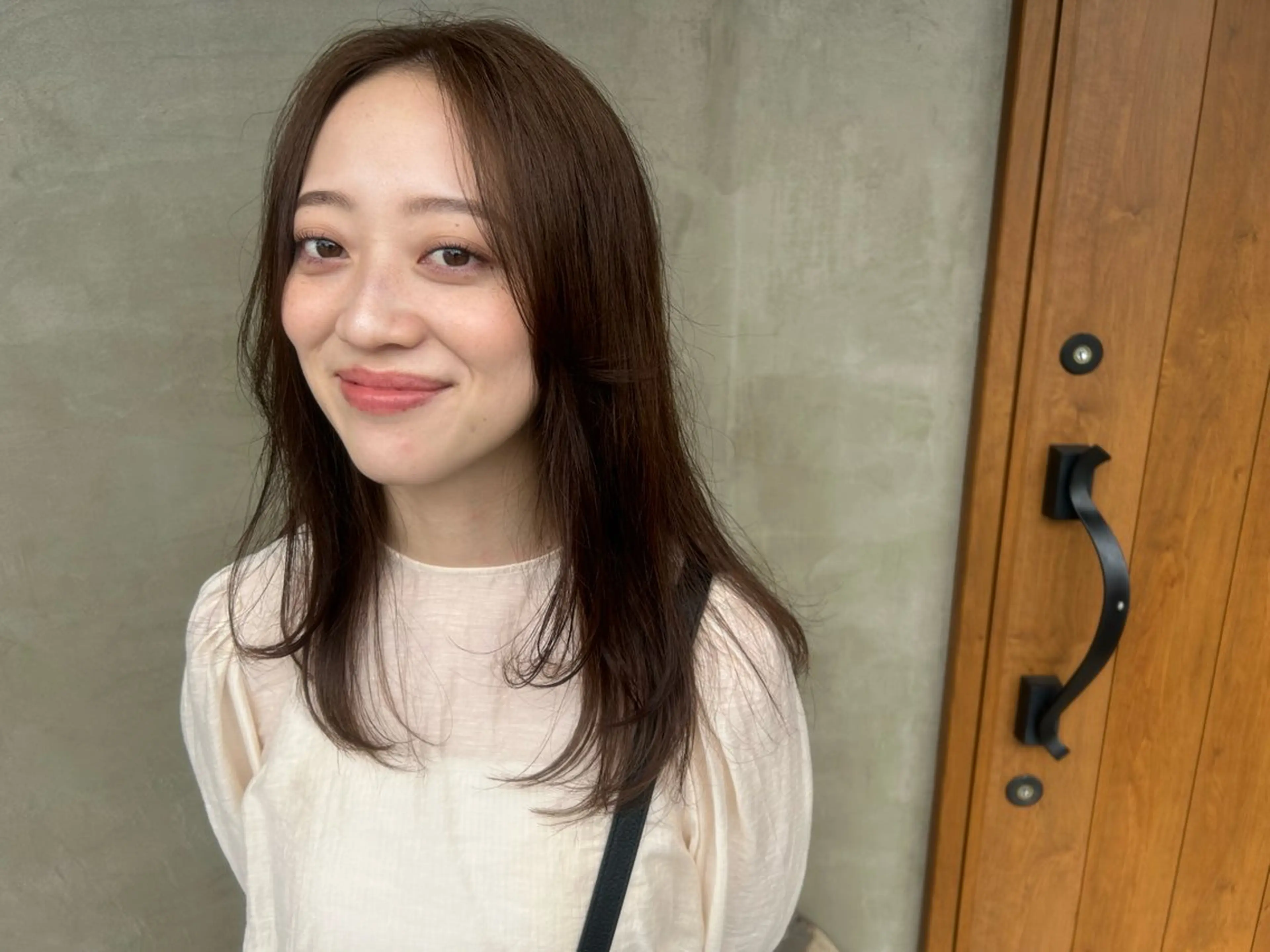 ロング カラー ベージュカラー カット ヘアカラー 柔らかカラー🥛 mayucoのヘアスタイル