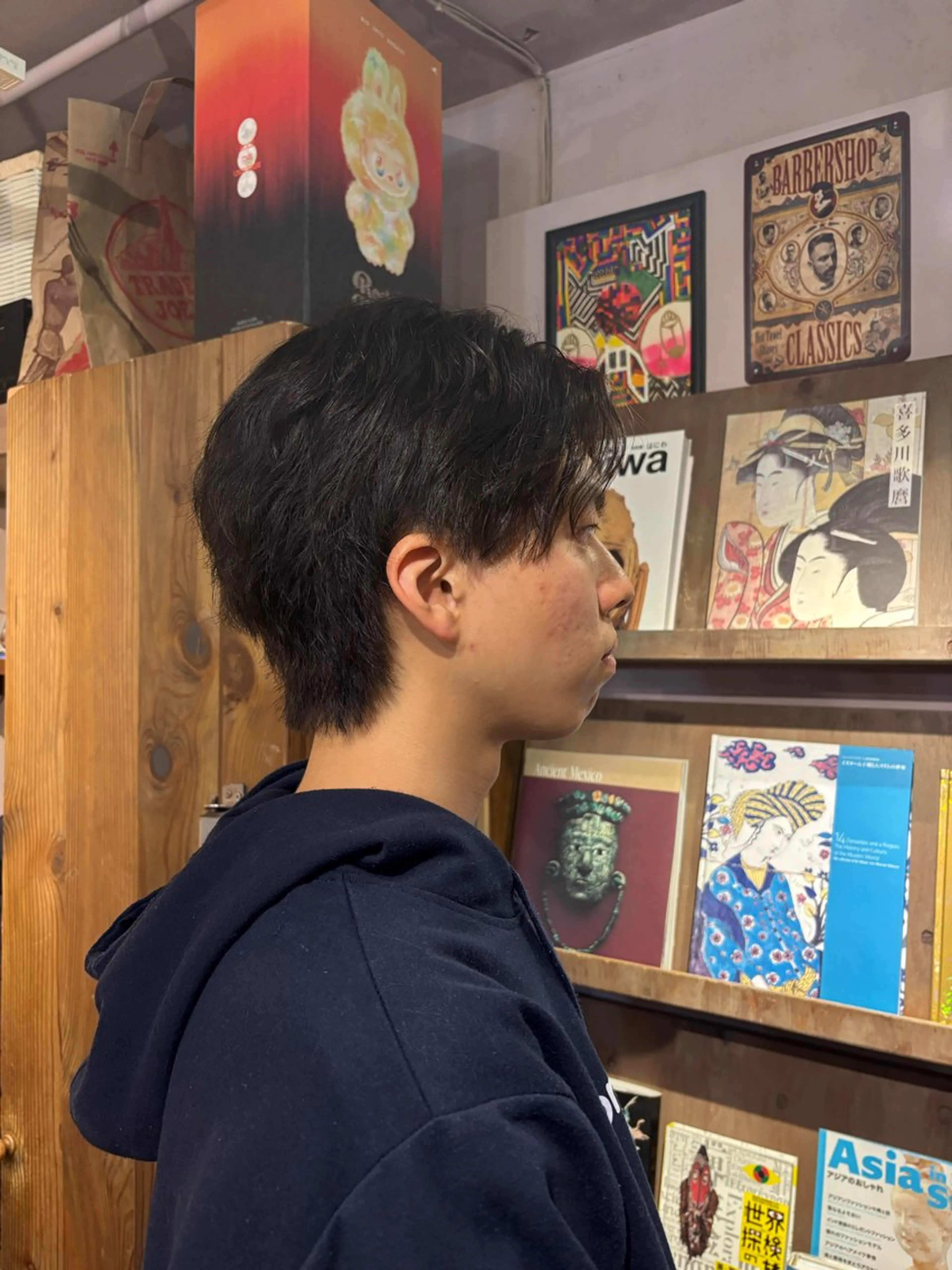 メンズパーマ＋カット（波巻き以外OK）の写真