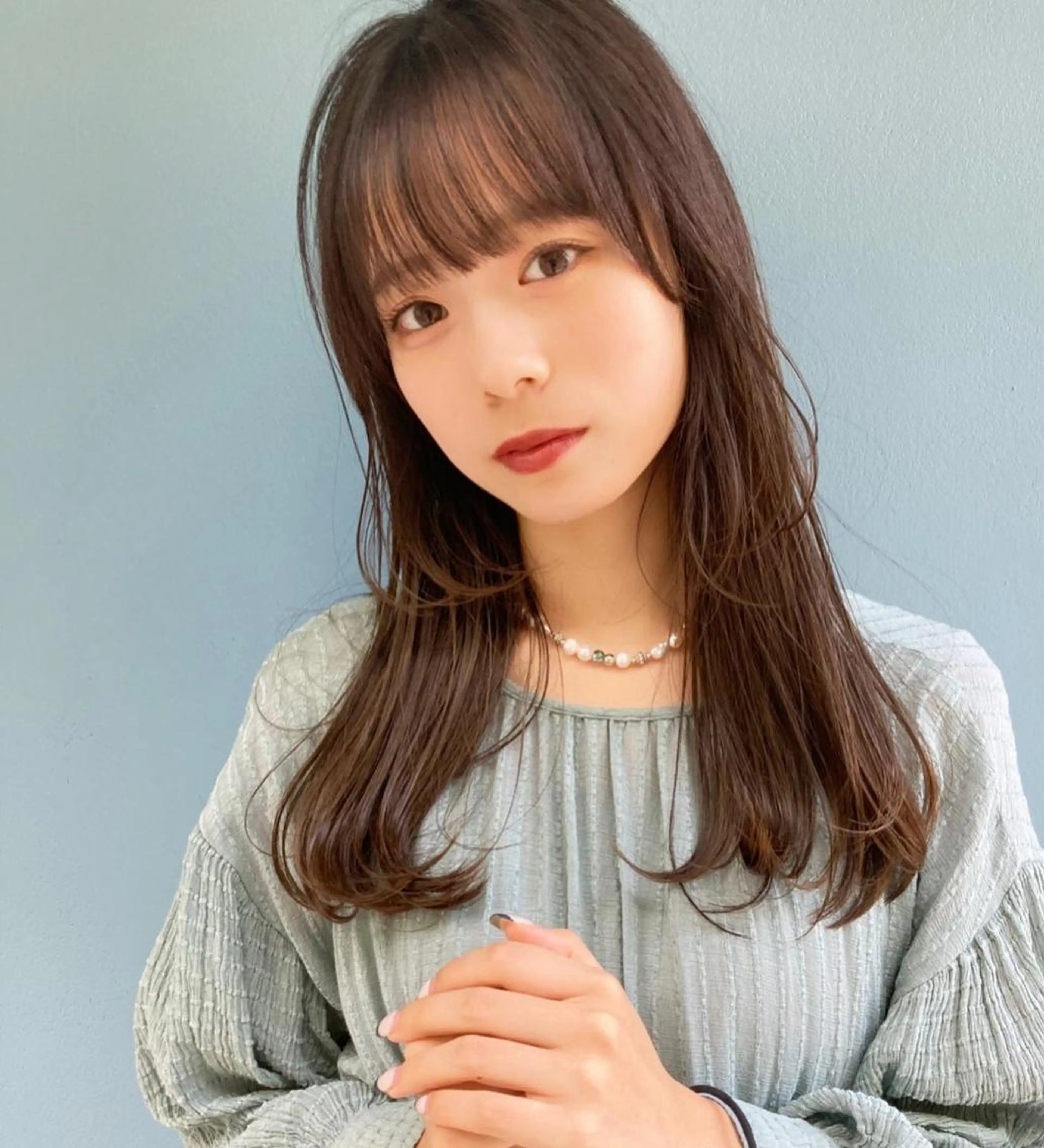 ミディアム カラー ヘアアレンジ ベージュカラー グレージュ ハイライトカラー ミルクティーベージュ ピンクカラー 韓国/髪質改善💘 櫻井かれんのヘアスタイル