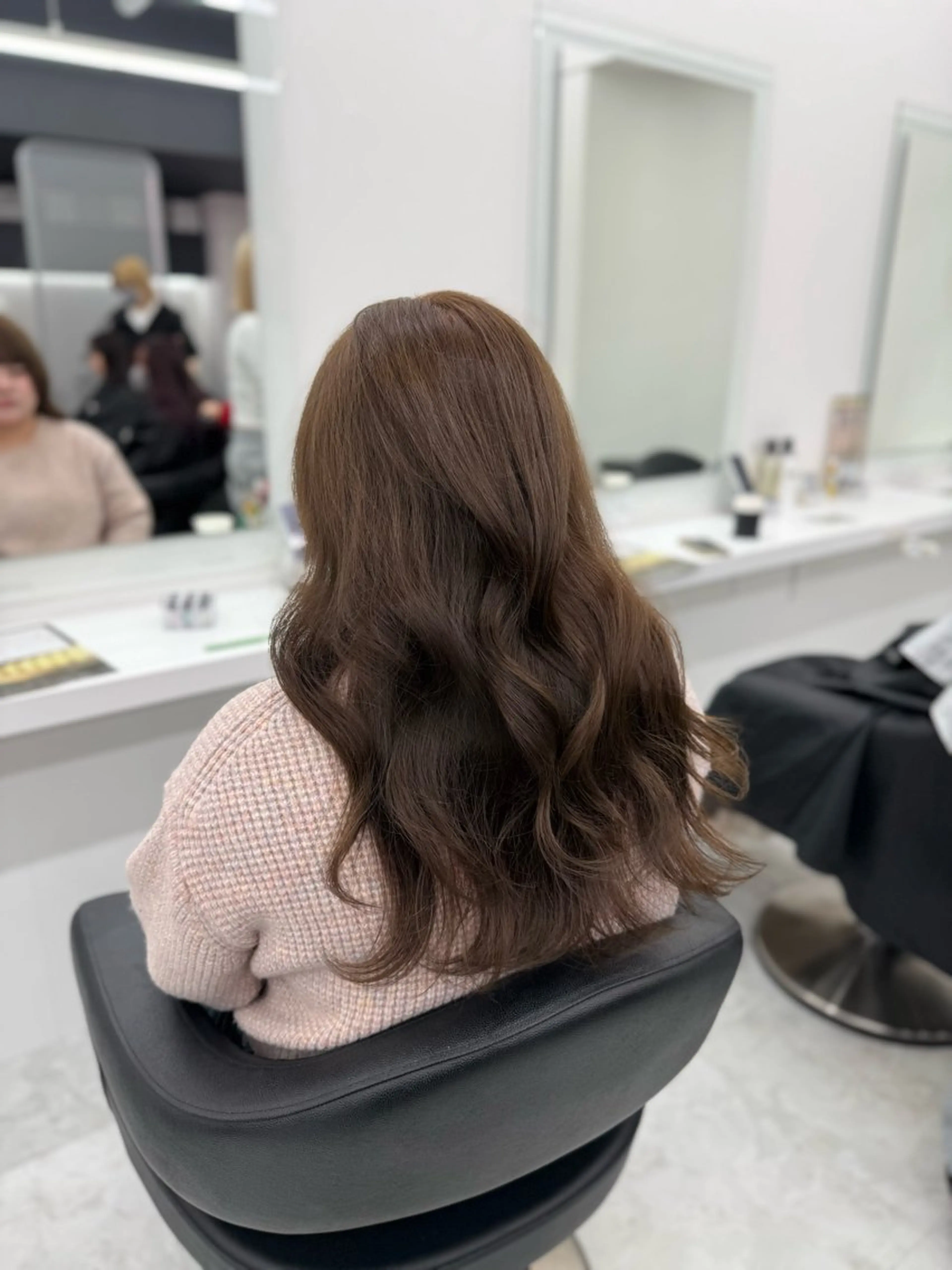 ロング カラー カット ヘアカラー 🥂上品ワンホンヘア 🥂nozomiのヘアスタイル