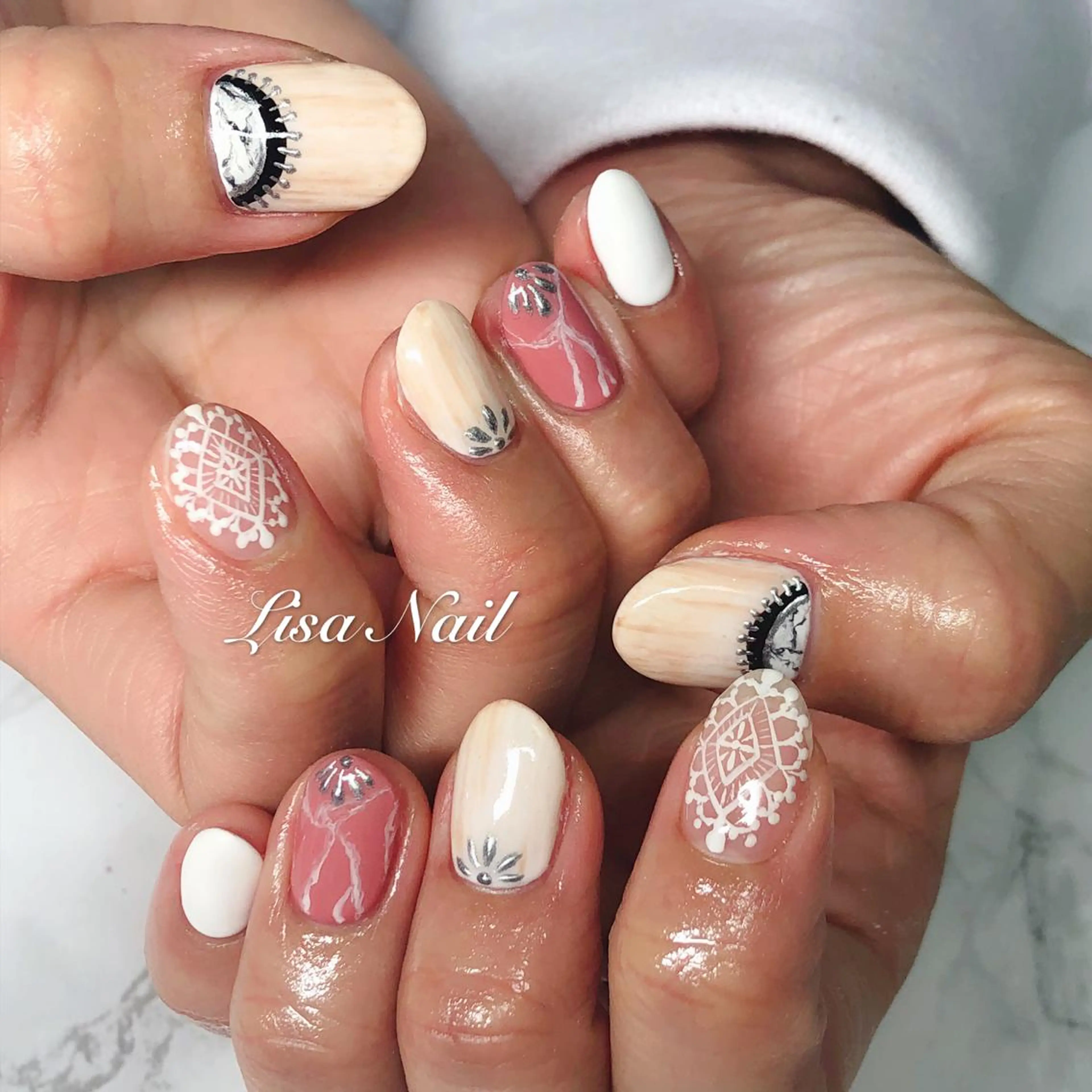 ネイル 🎀 RI🎀のネイルデザイン