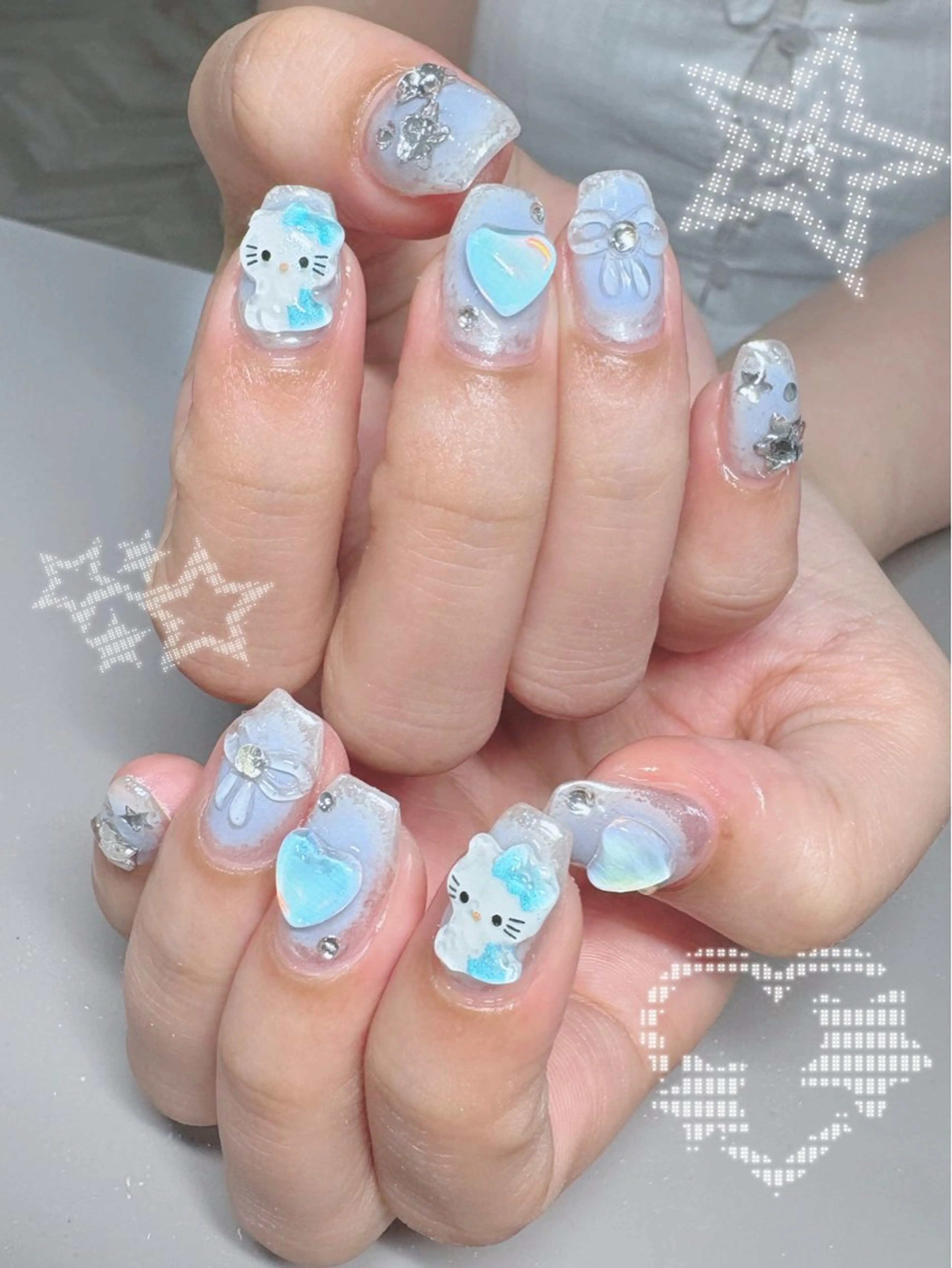 ネイル ハンドネイル THE BALM Rihoのネイルデザイン