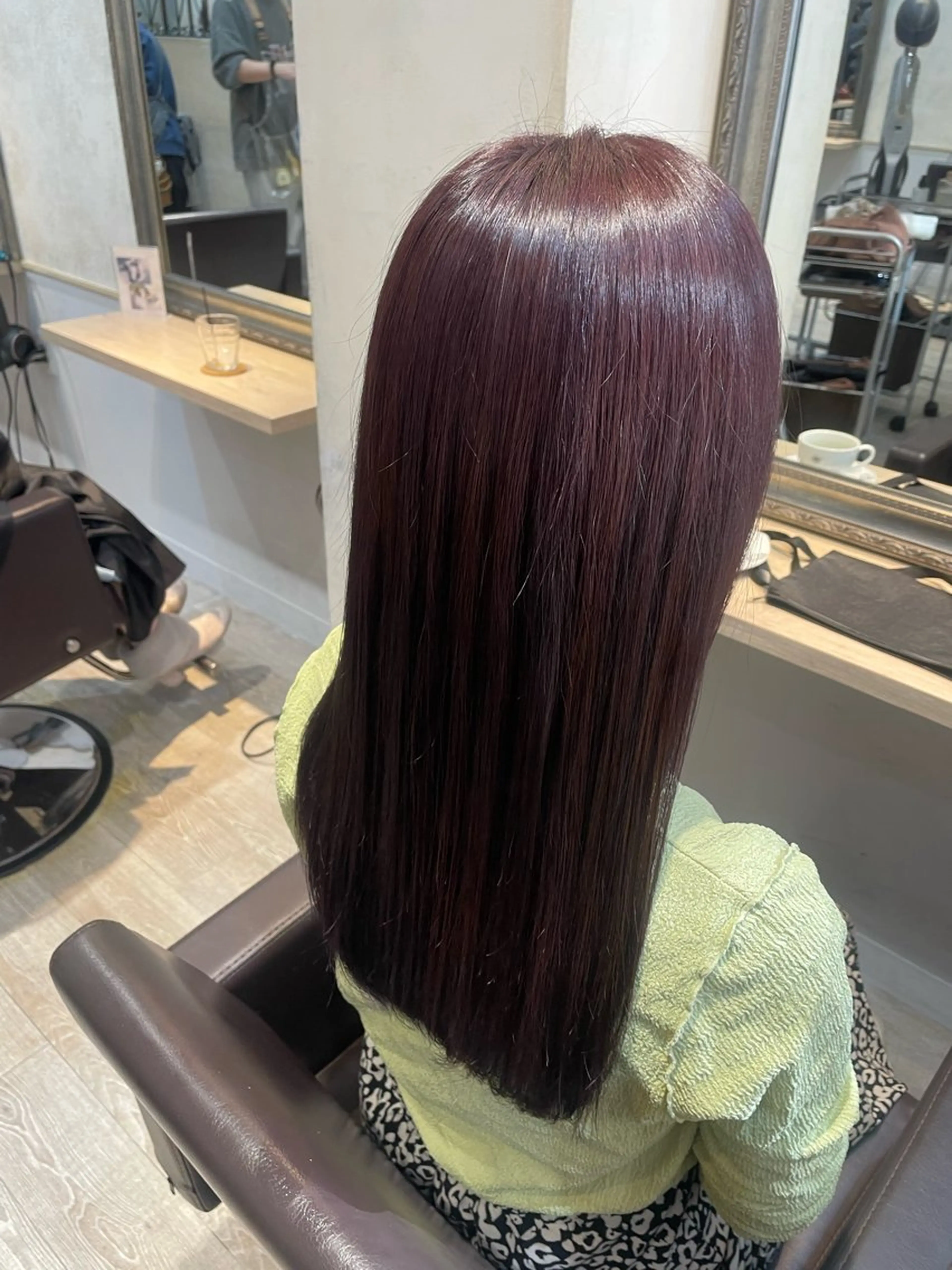 ロング ヘアカラー トリートメント ルティア新宿所属・Lutia 新宿 髪質改善/アカリ🎀のヘアスタイル