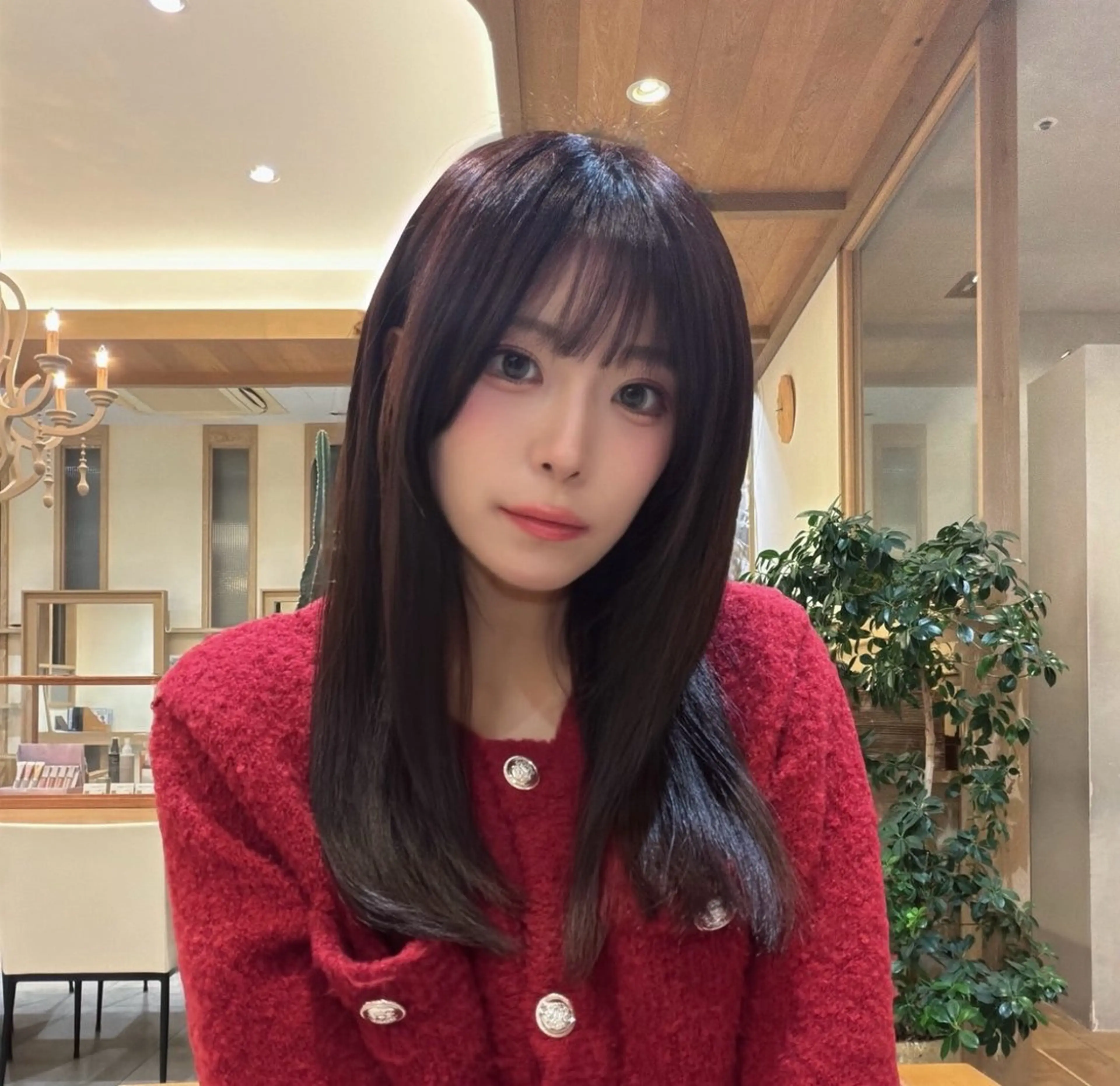 ロング カラー ヘアカラー トリートメント canaan 銀座店所属・艶カラー👾ブリーチ なし暖色👾ユースケのヘアスタイル