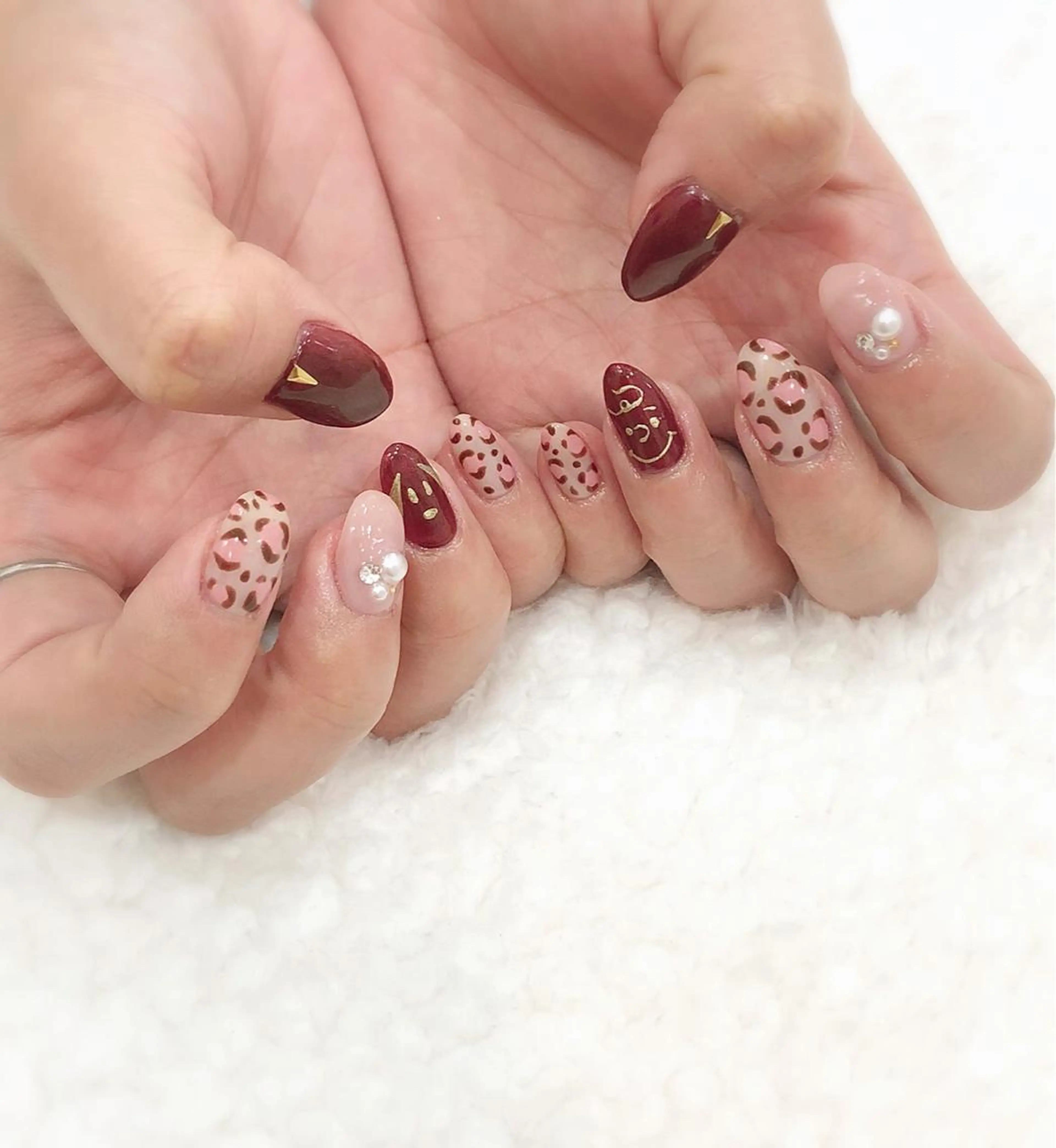 ネイル 長さ出し フットネイル ジェルネイル 持ち込み パラジェル nail salon Regaosのネイルデザイン