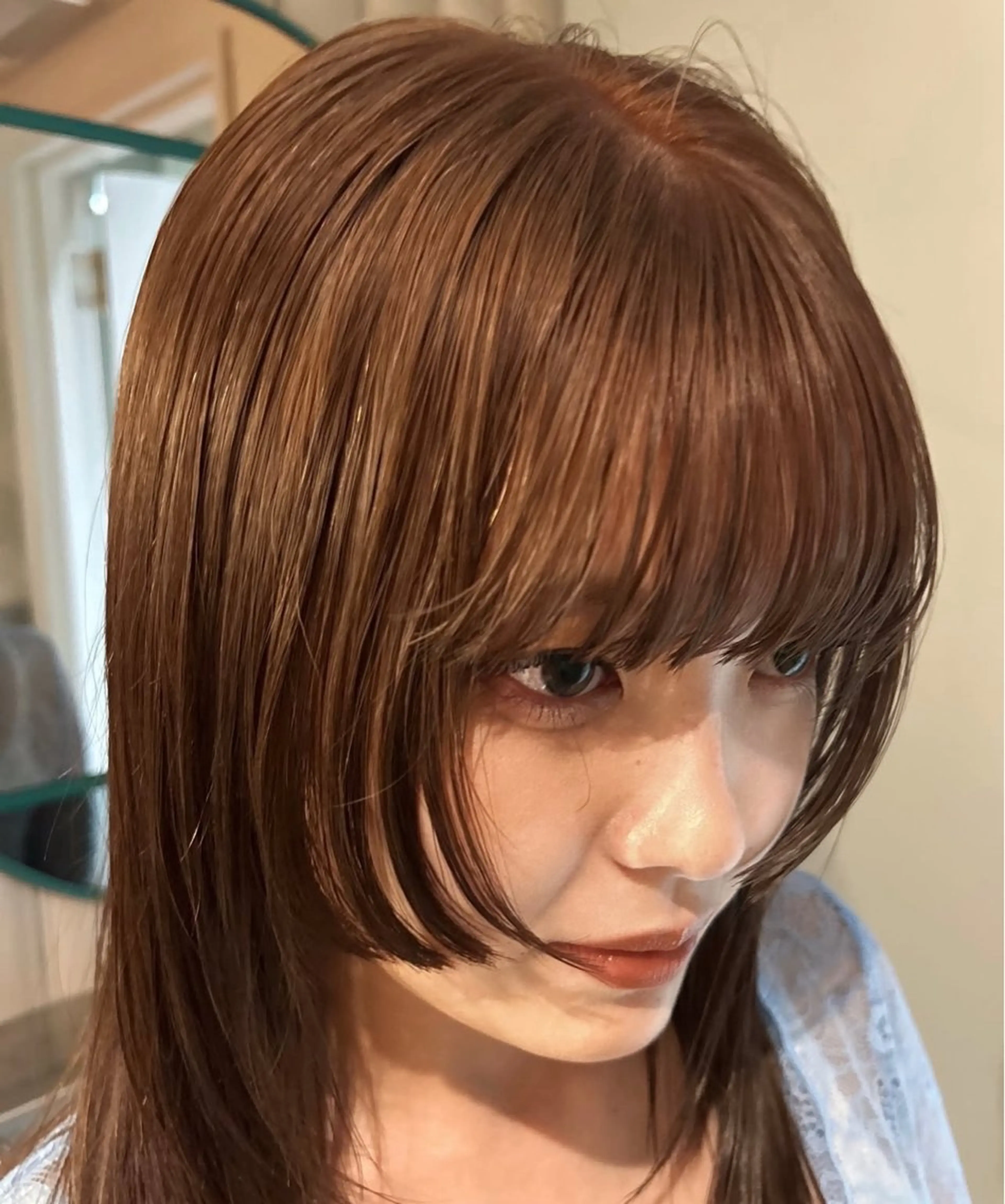 ミディアム カラー ヘアカラー sano rikitoのヘアスタイル