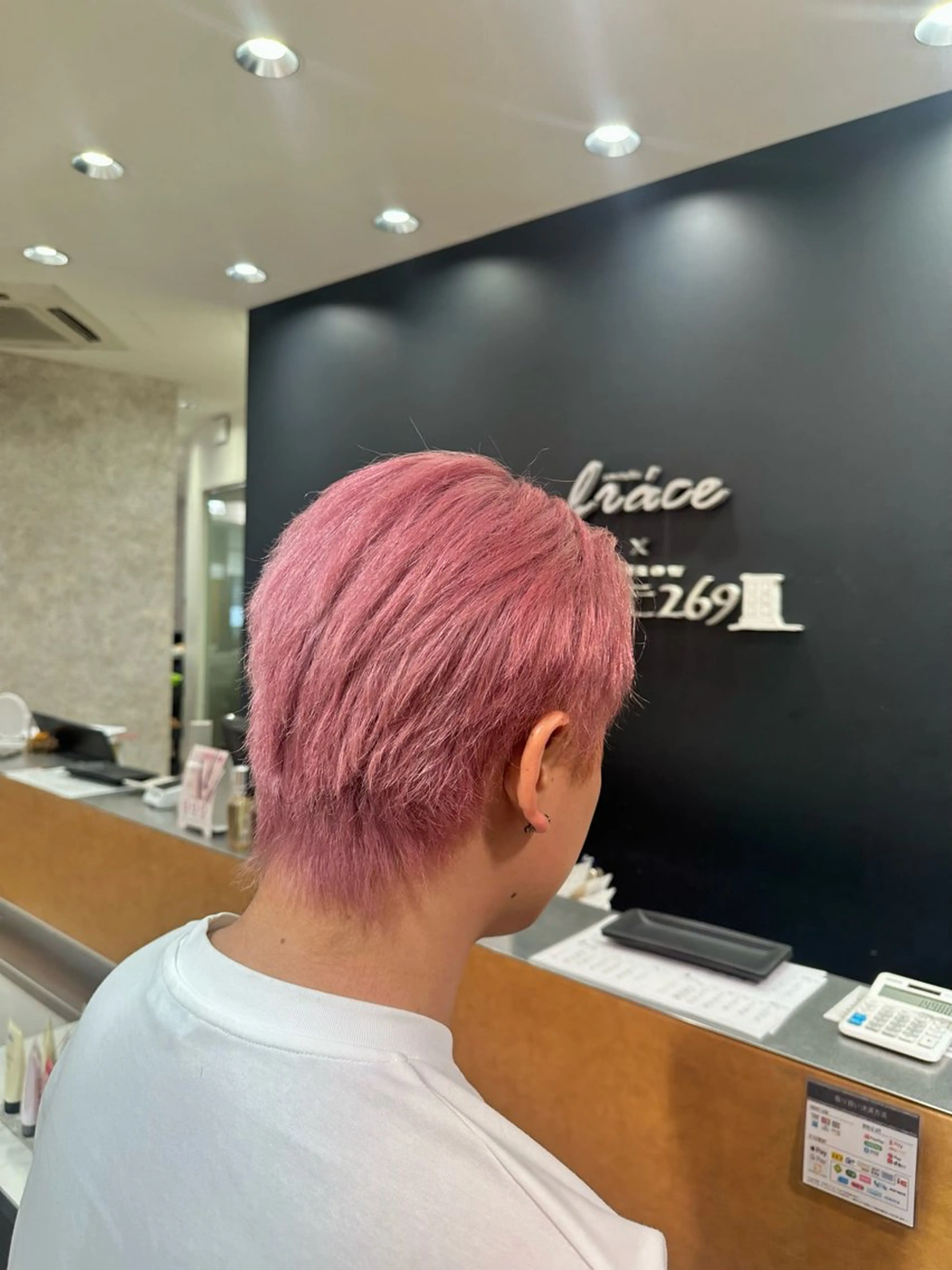 カラー ピンクカラー ブリーチカラー/ わきたちえ🌻のヘアスタイル