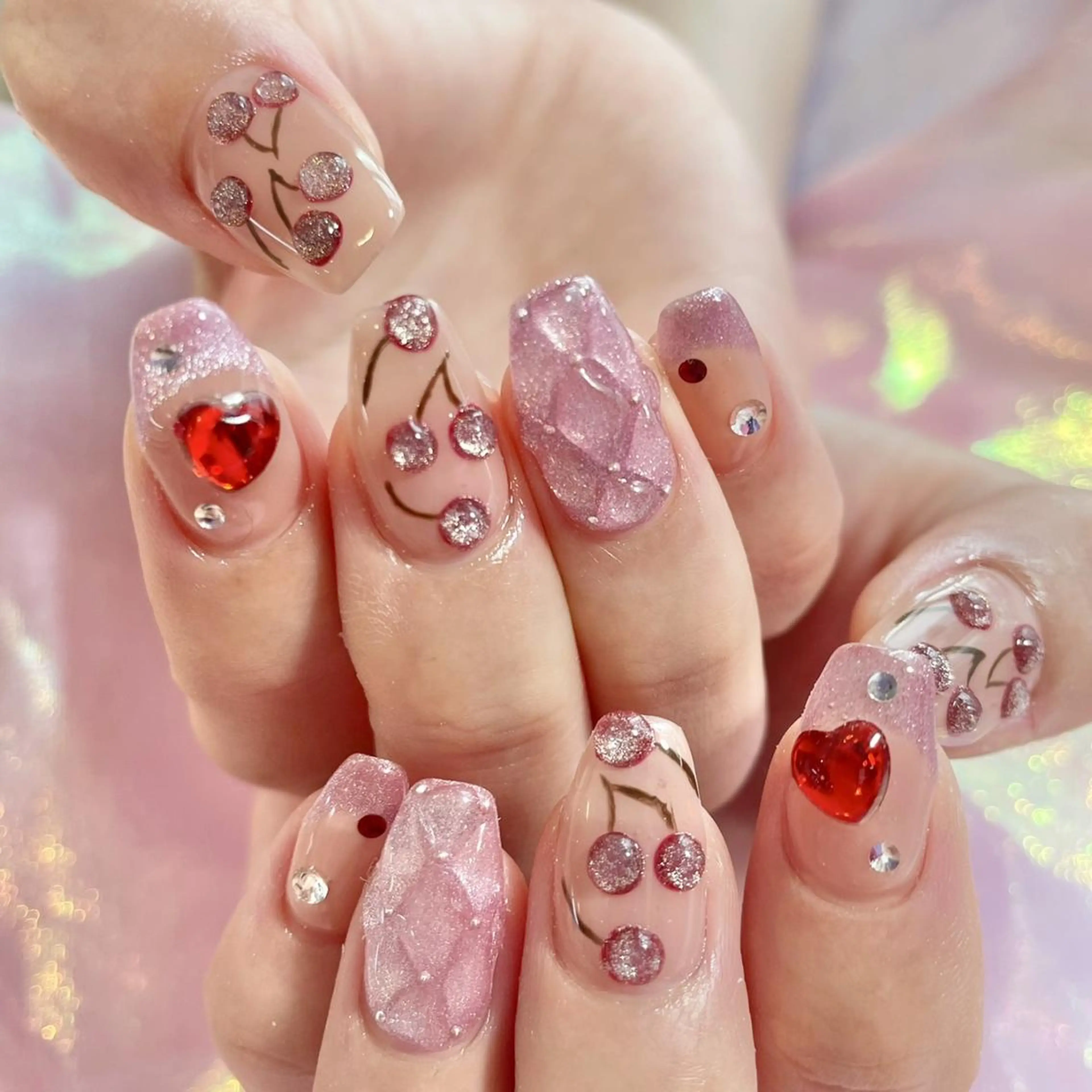 【オフ無料】10本アート￥9900の写真