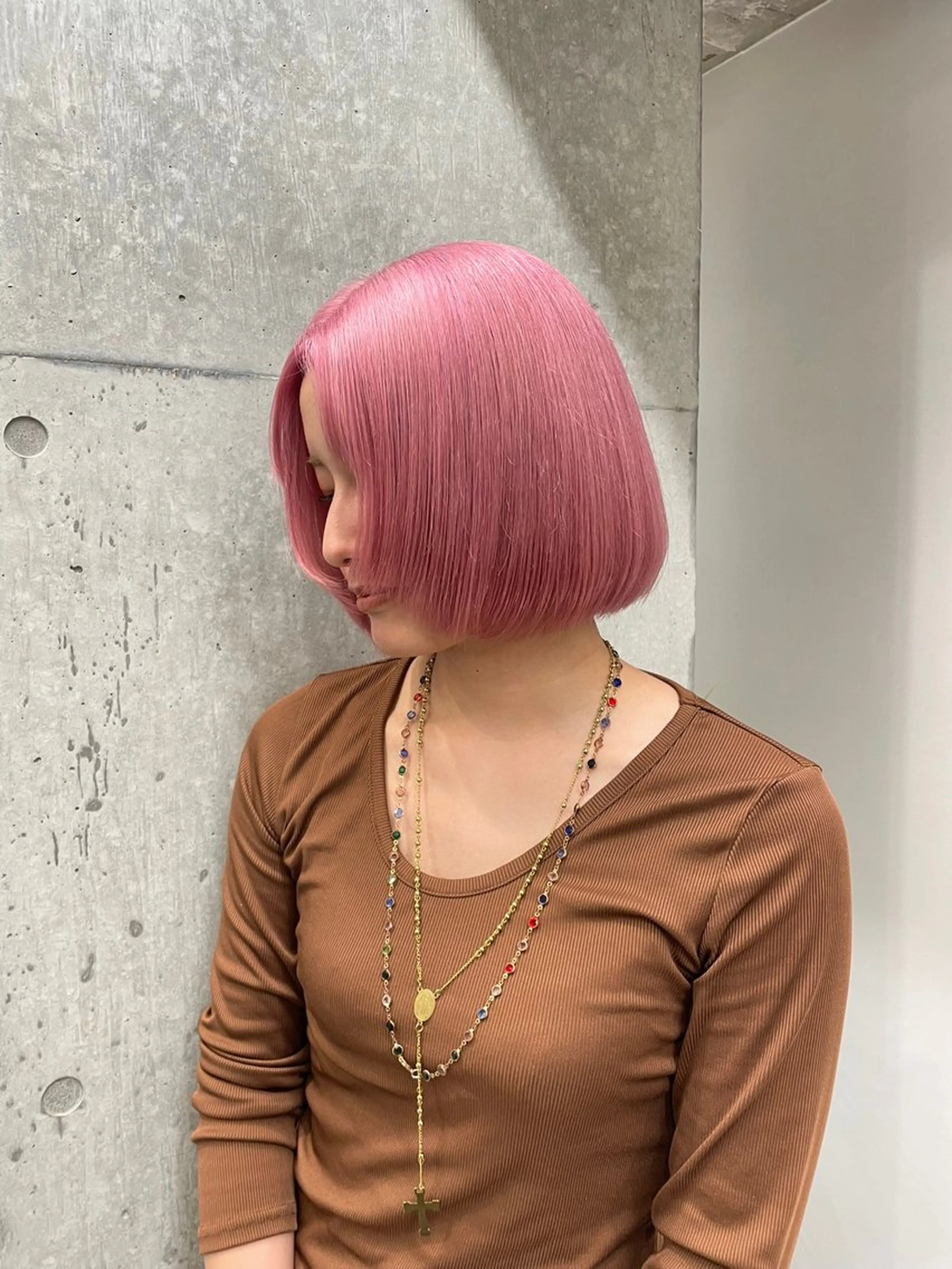 カラー ベージュカラー ブリーチ ダブルカラー ハイトーンカラー ミルクティーベージュ ヘアカラー cinq所属・ハイトーンカラー/ sorane♥️のヘアスタイル