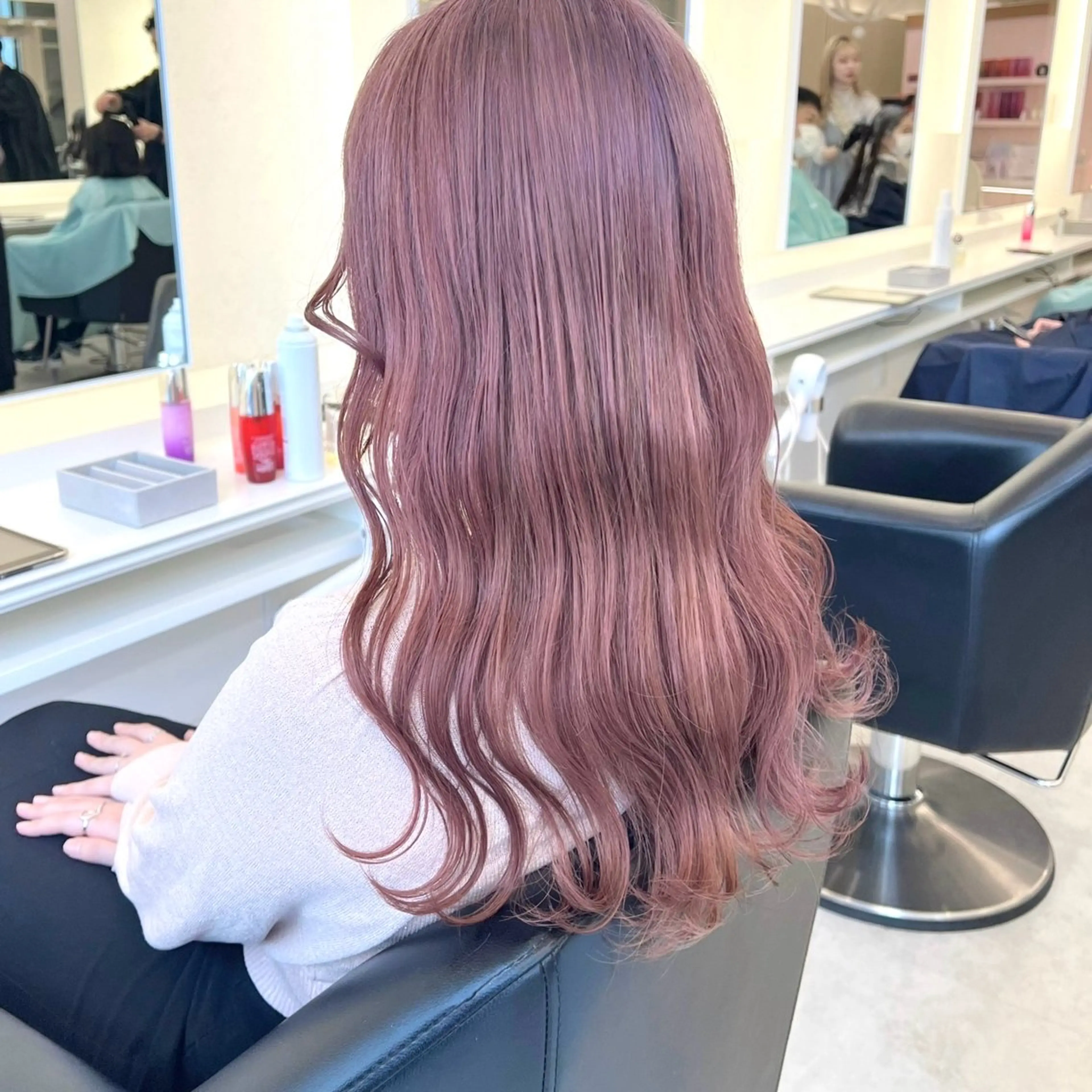 ロング カラー ParveMix 🪽鳥取彩花のヘアスタイル