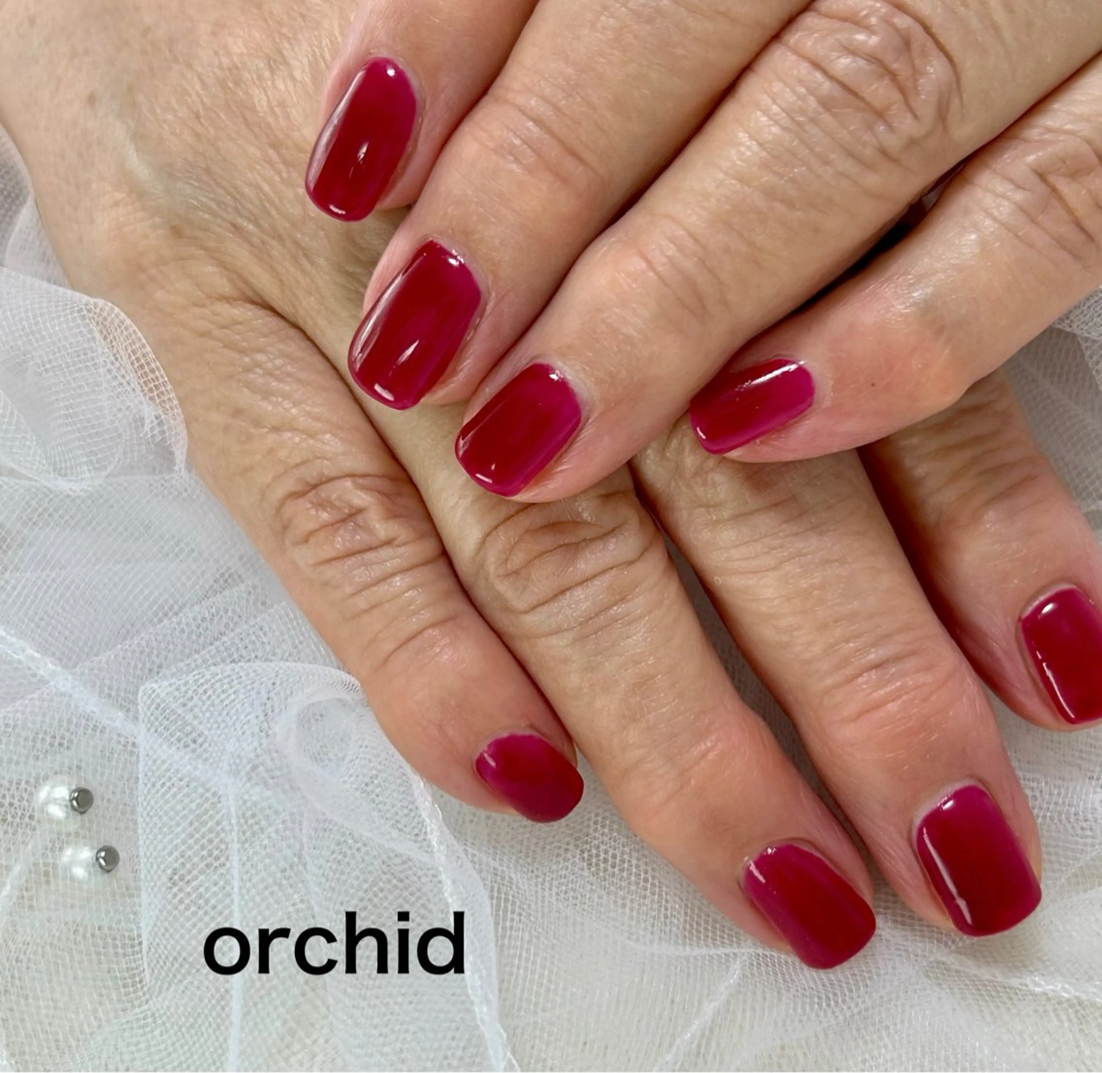 ネイル orchid ♡オーキッドのネイルデザイン