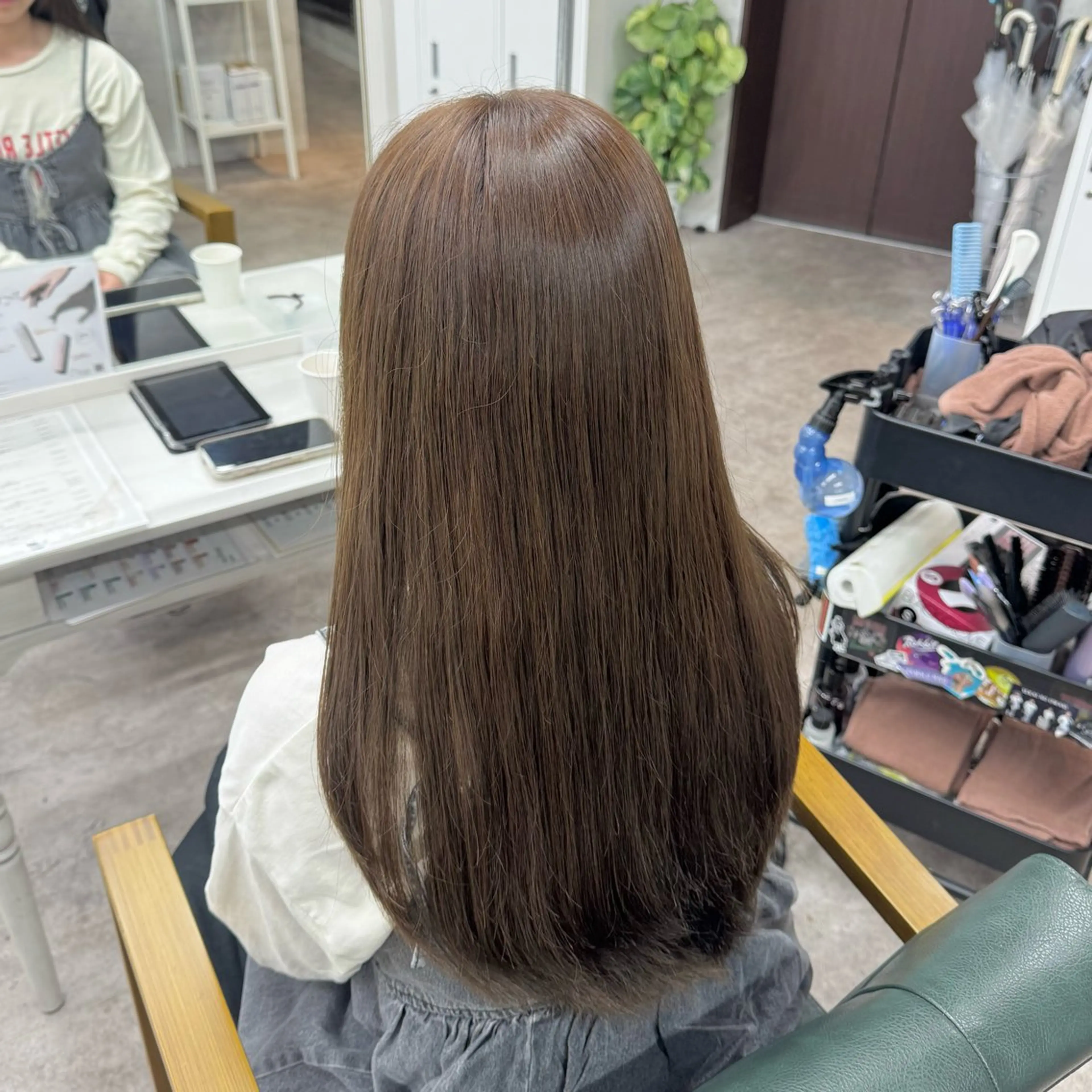 ロング カラー ヘアカラー JUNSHIN🦋 ヘアセット／カラーのヘアスタイル