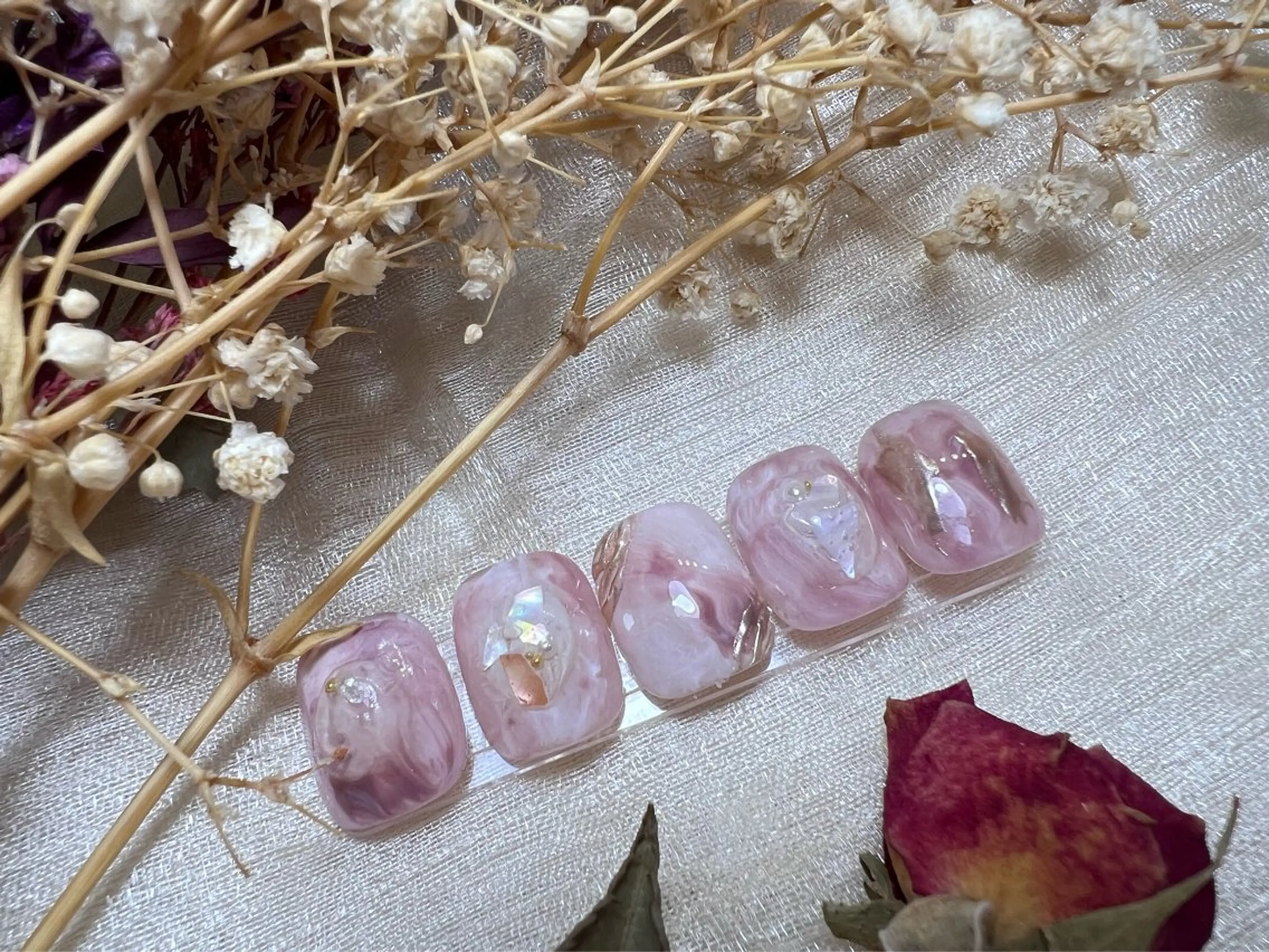 ニュアンスネイル💅(ケア付き)の写真