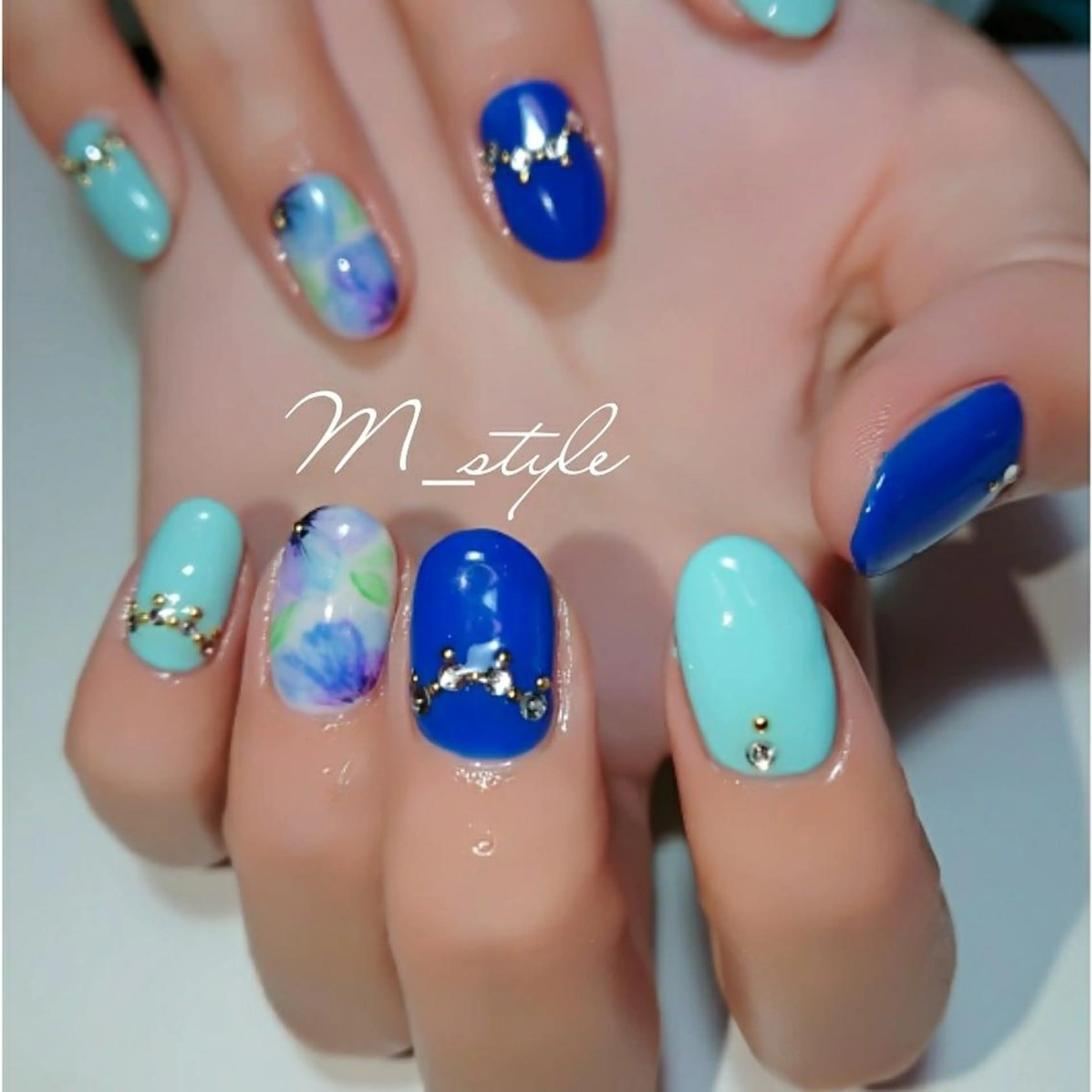 ネイル 下妻市ﾈｲﾙｻﾛﾝ M_styleのネイルデザイン