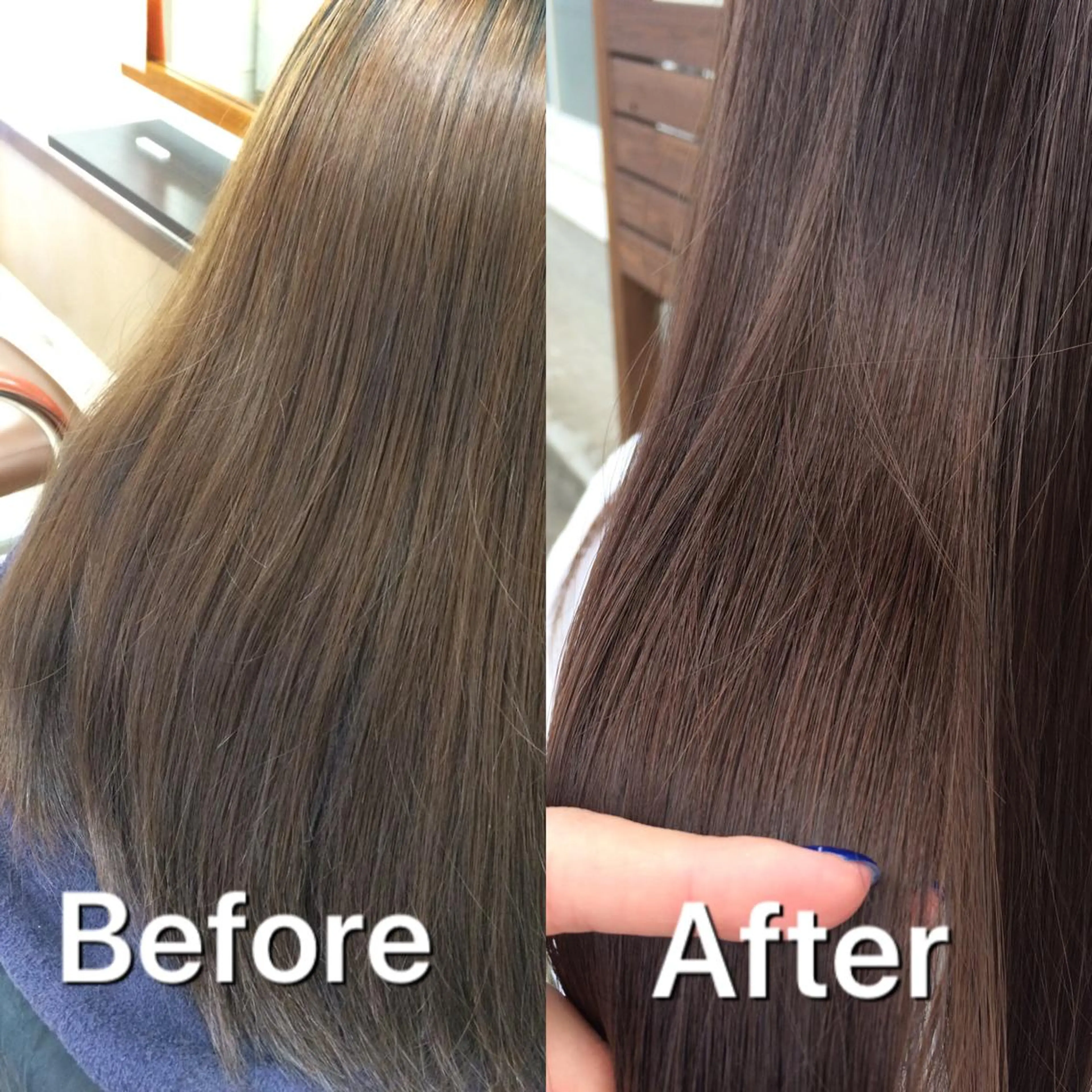 カラー グレージュ イルミナカラー Leggu所属・木田 智大のヘアスタイル