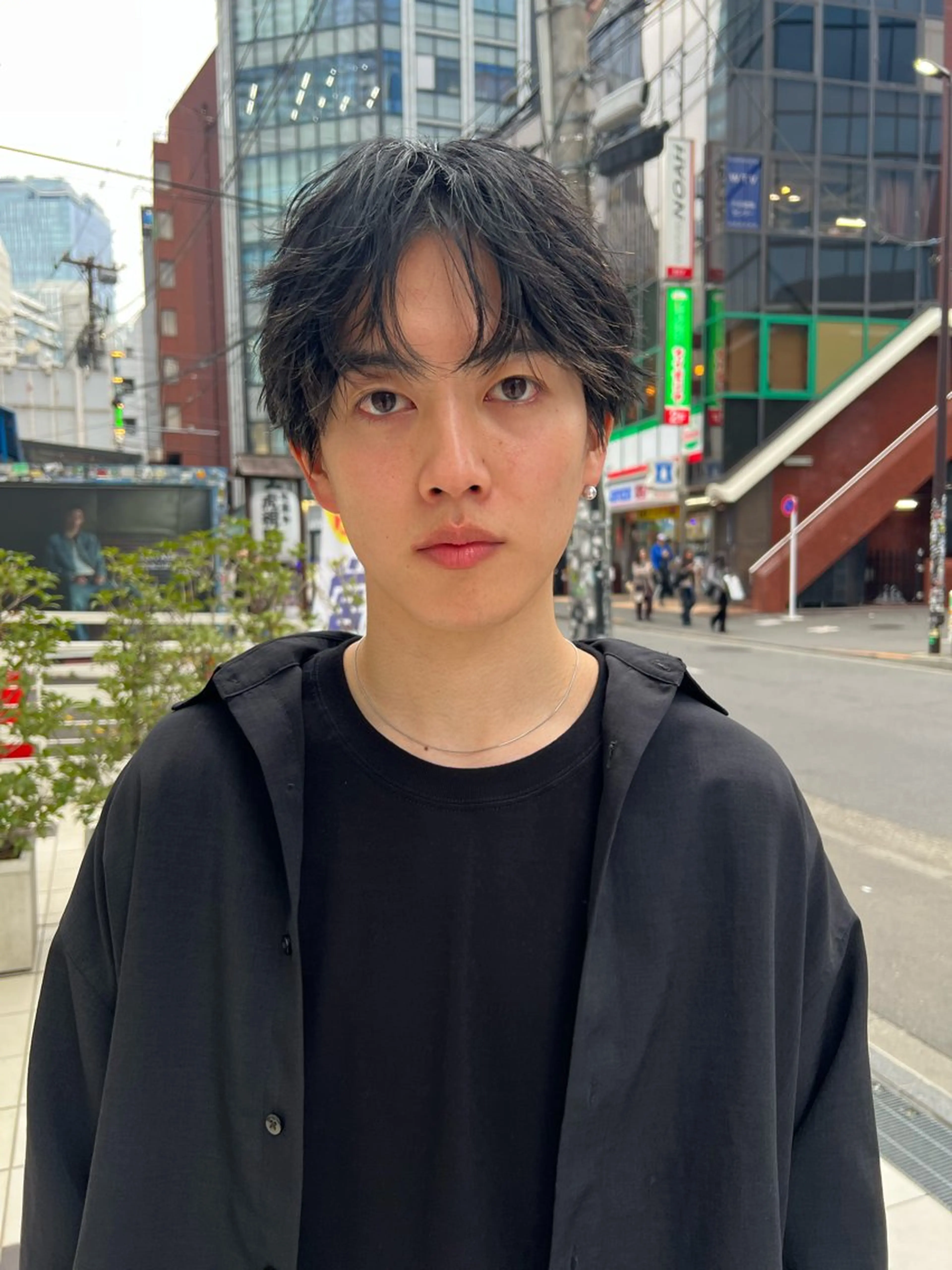 メンズ 毛流れフェザー スタイル🔹竹内凌のヘアスタイル