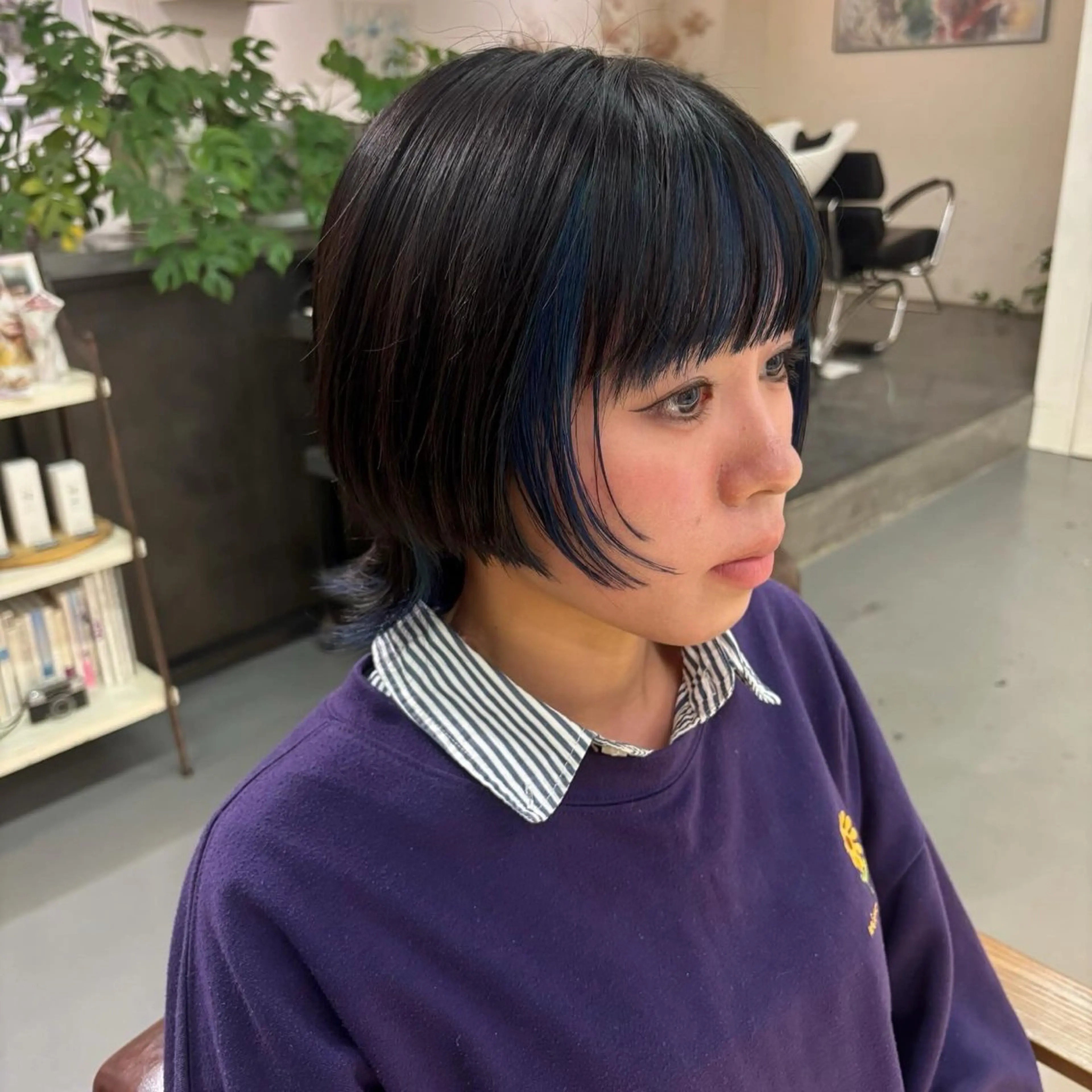 ショート カラー ヘアカラー ooit所属・ooitヨシダ ミナミのヘアスタイル