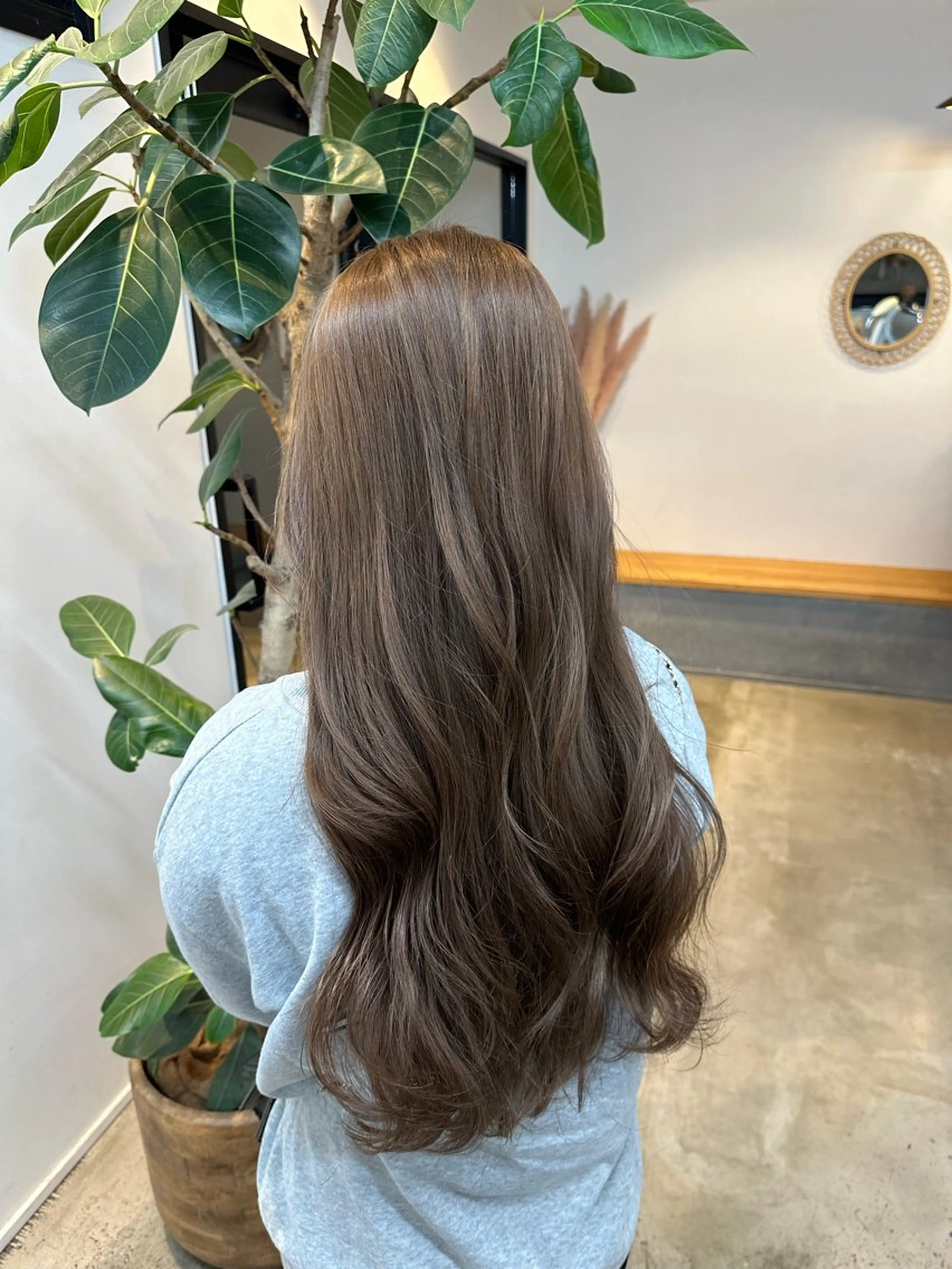 ロング カラー yuika .のヘアスタイル