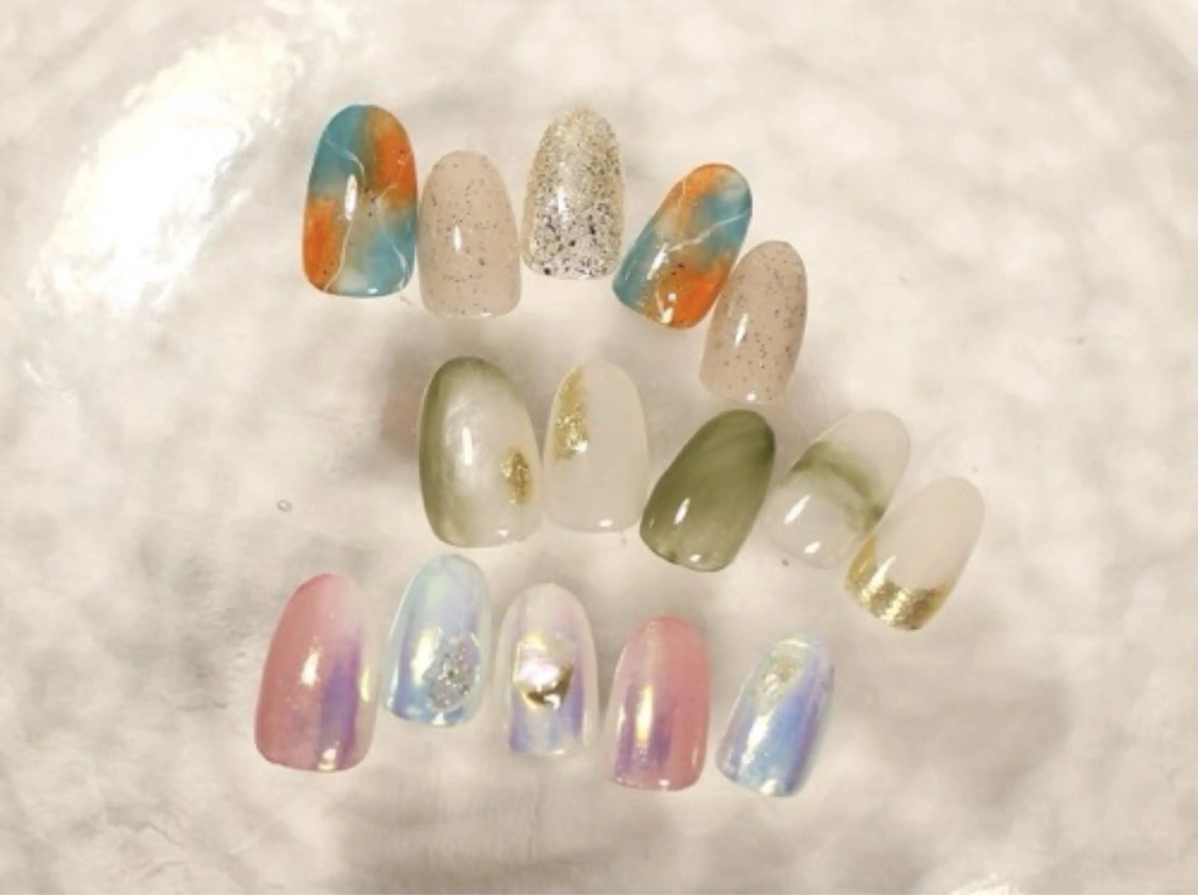 ネイル クレアラルーチェ熊本市役所前店所属・Nail ayaのネイルデザイン