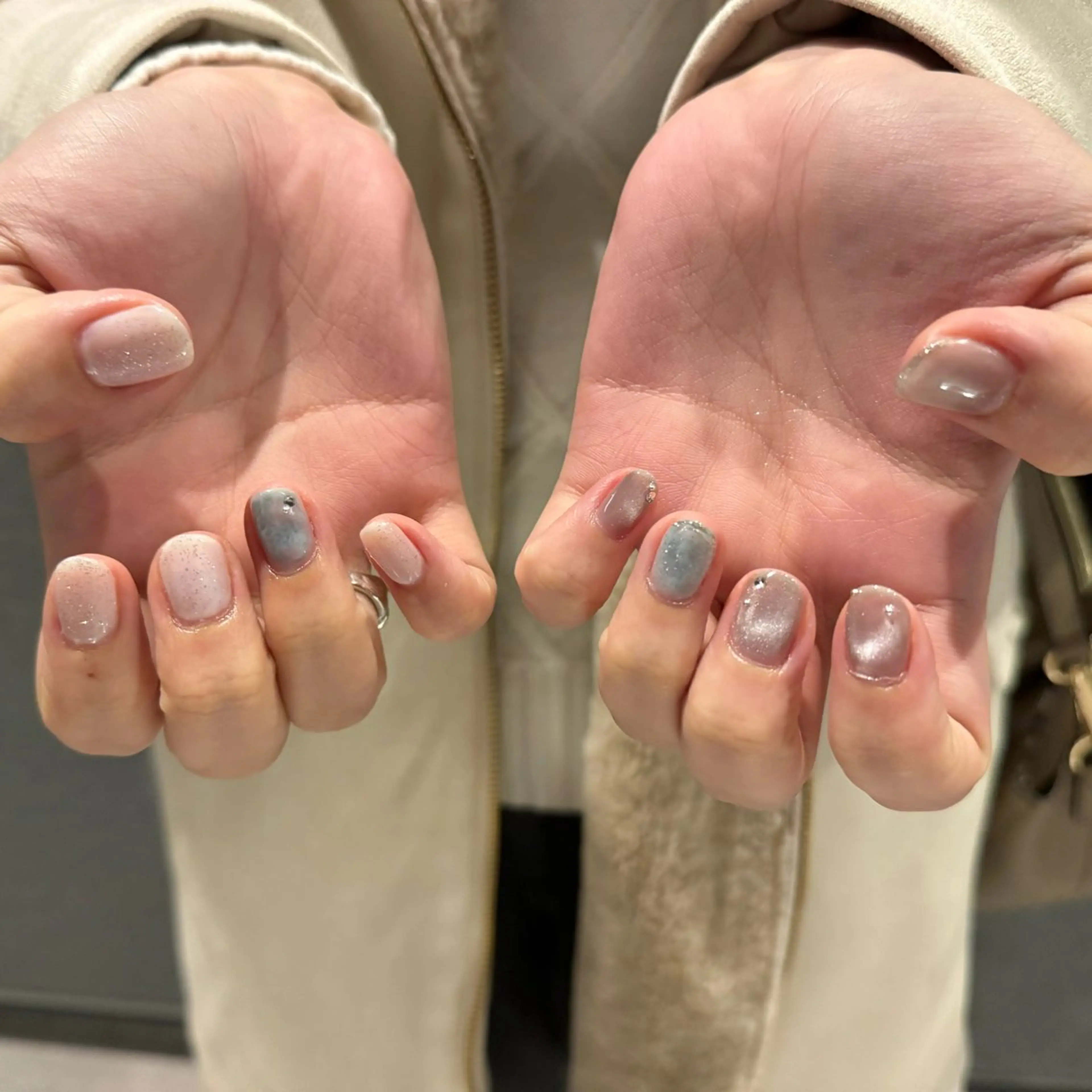 ネイル ハンドネイル ハンドケア nail salon swaddle 🪽のネイルデザイン