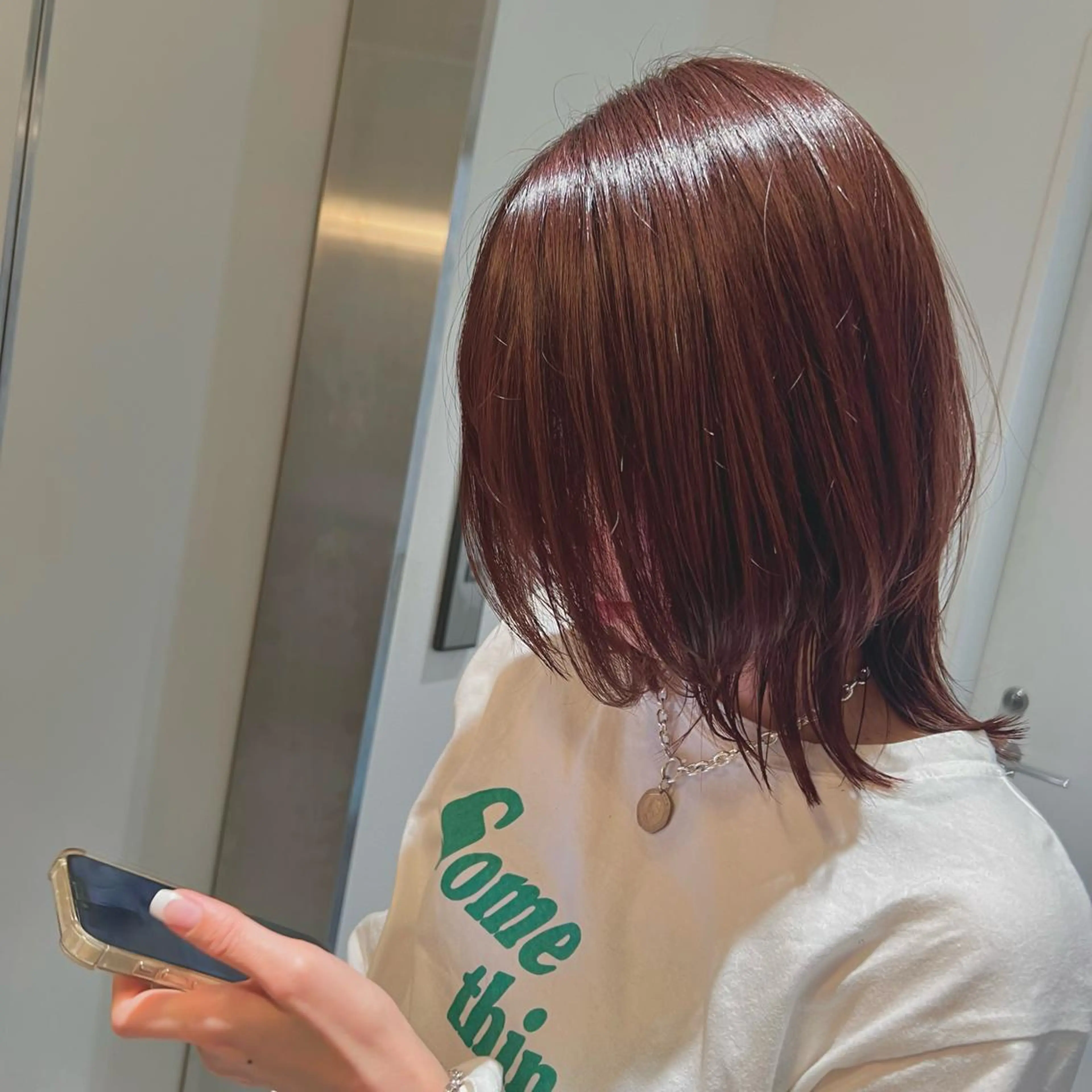 ミディアム カラー ヘアアレンジ ✨ショート・ボブ✨ 🌿‬宮脇 彩華🌿のヘアスタイル