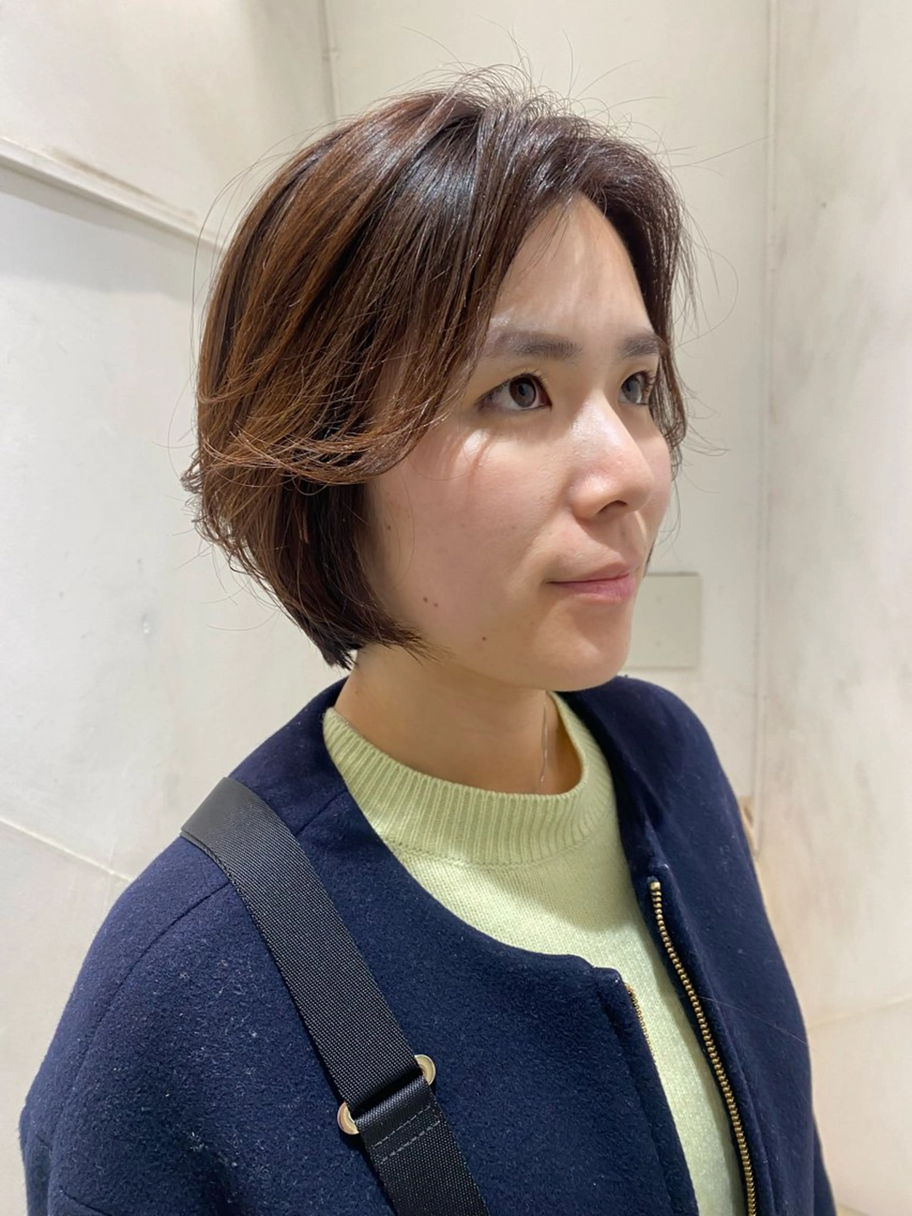 ショート ショートボブ ボブ ショートヘア ✨くびれスタイル✨️ 戸嶋穂乃香のヘアスタイル