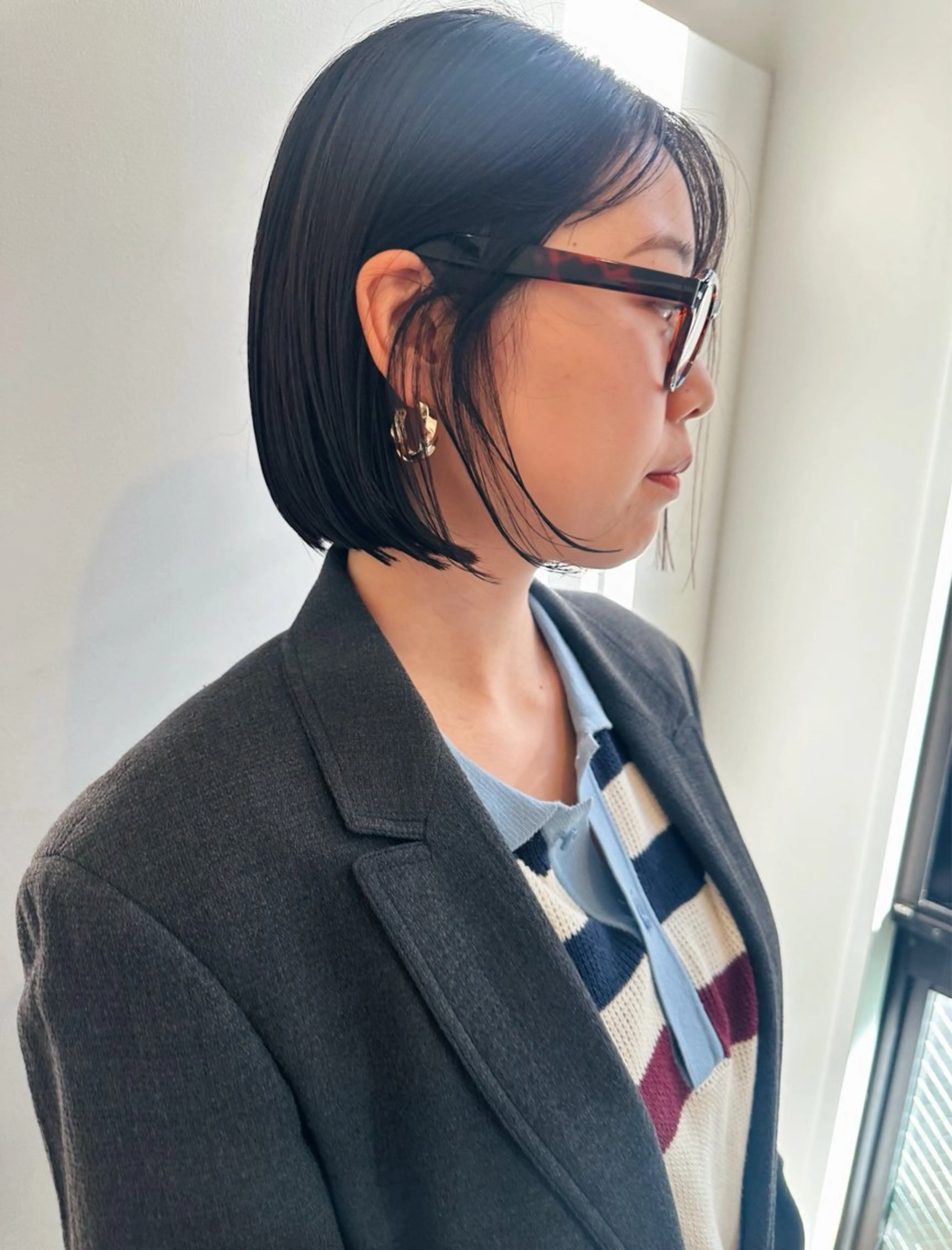 ショート カット ヘアカラー トリートメント ボブ／パーマ指名 No. 1🍃れんとのヘアスタイル