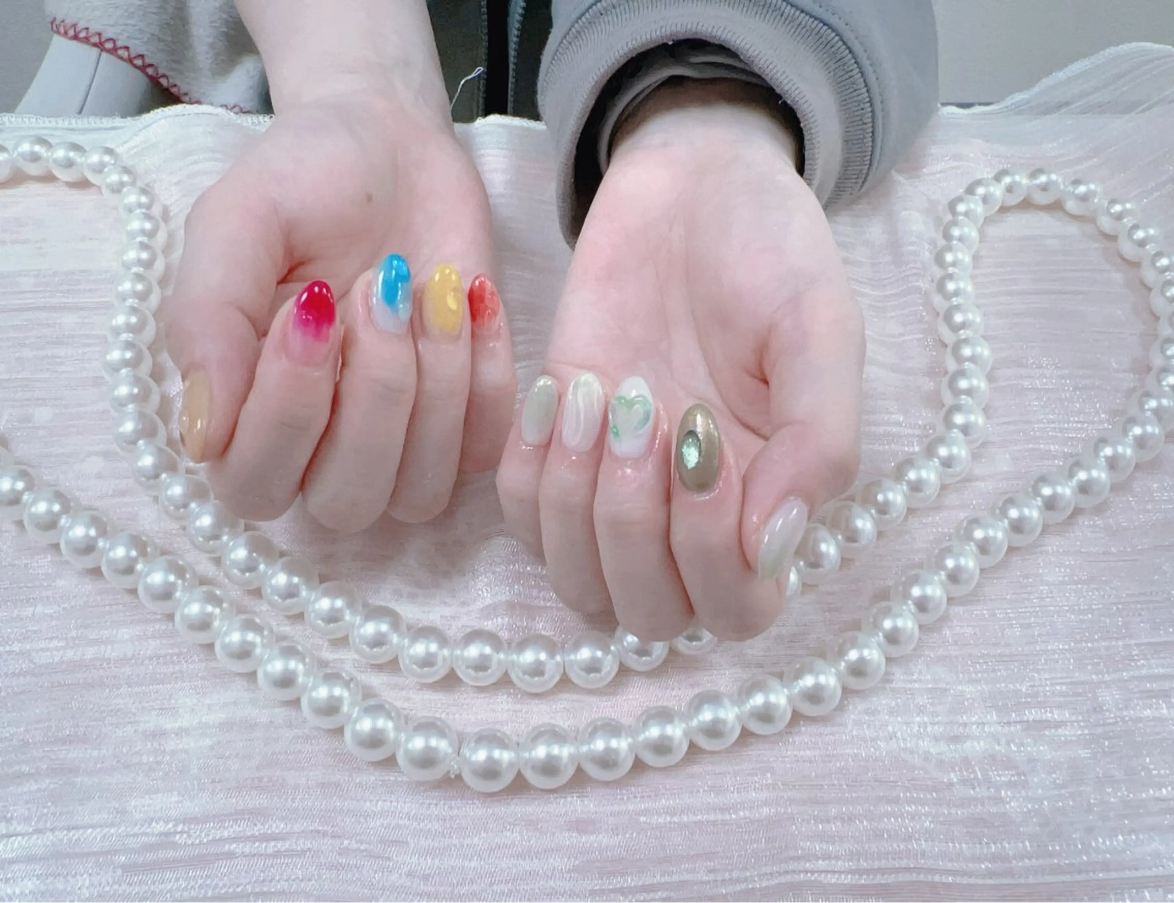 ネイル はぴねす所属・横浜 美夢のネイルデザイン