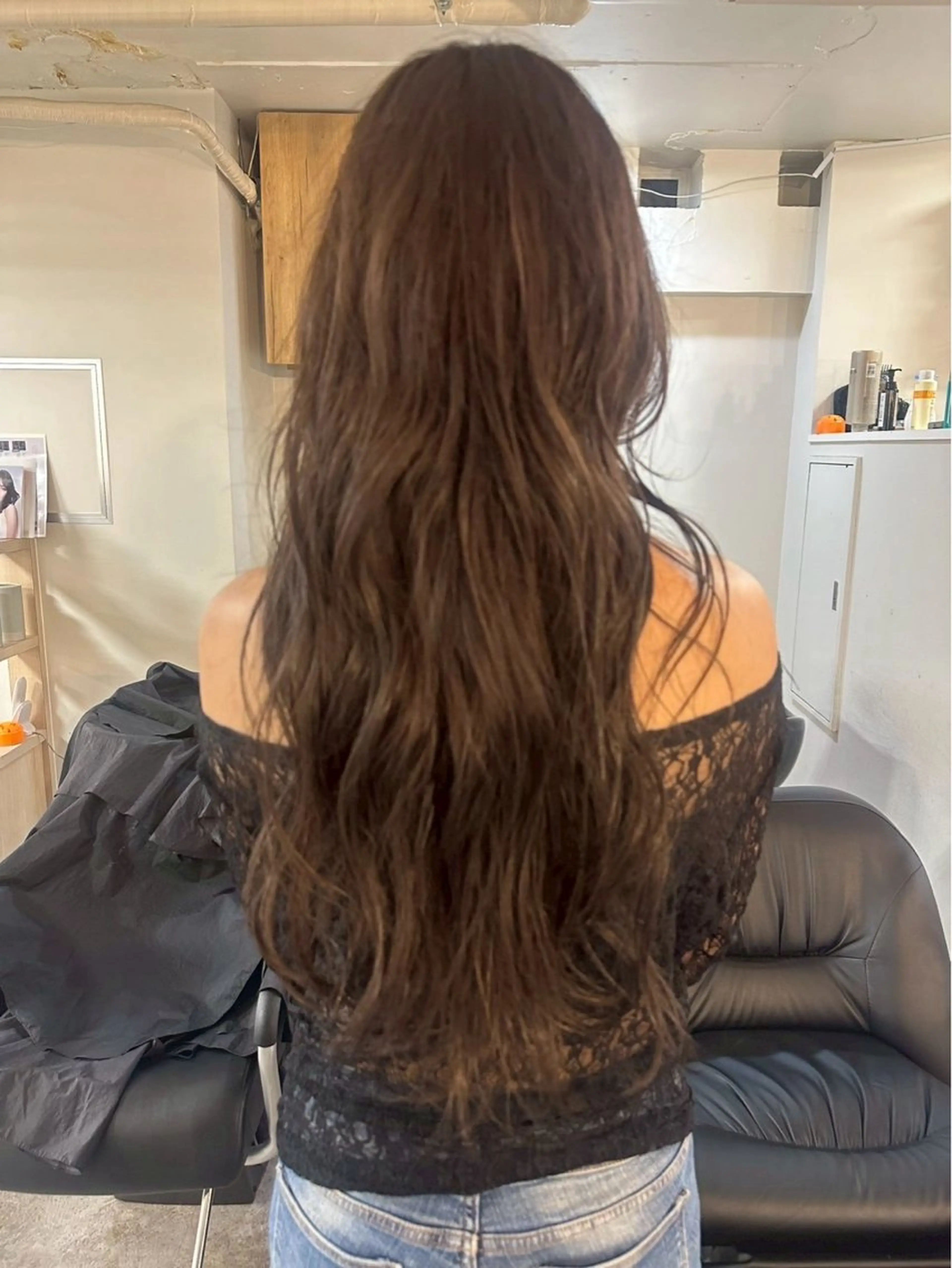 カラー 中村 心那のヘアスタイル