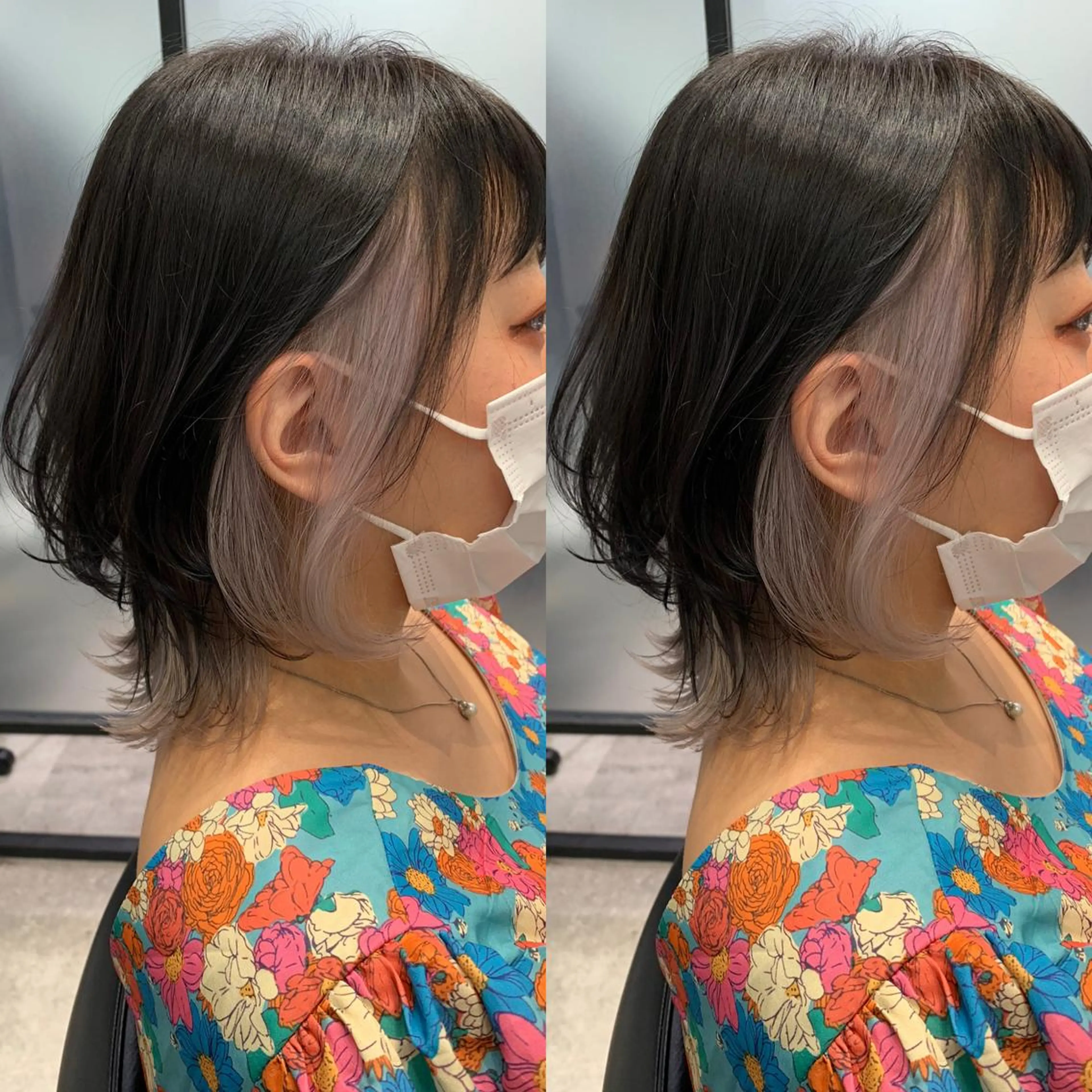 ミディアム カラー 髪質改善特化 ミサワコウキのヘアスタイル