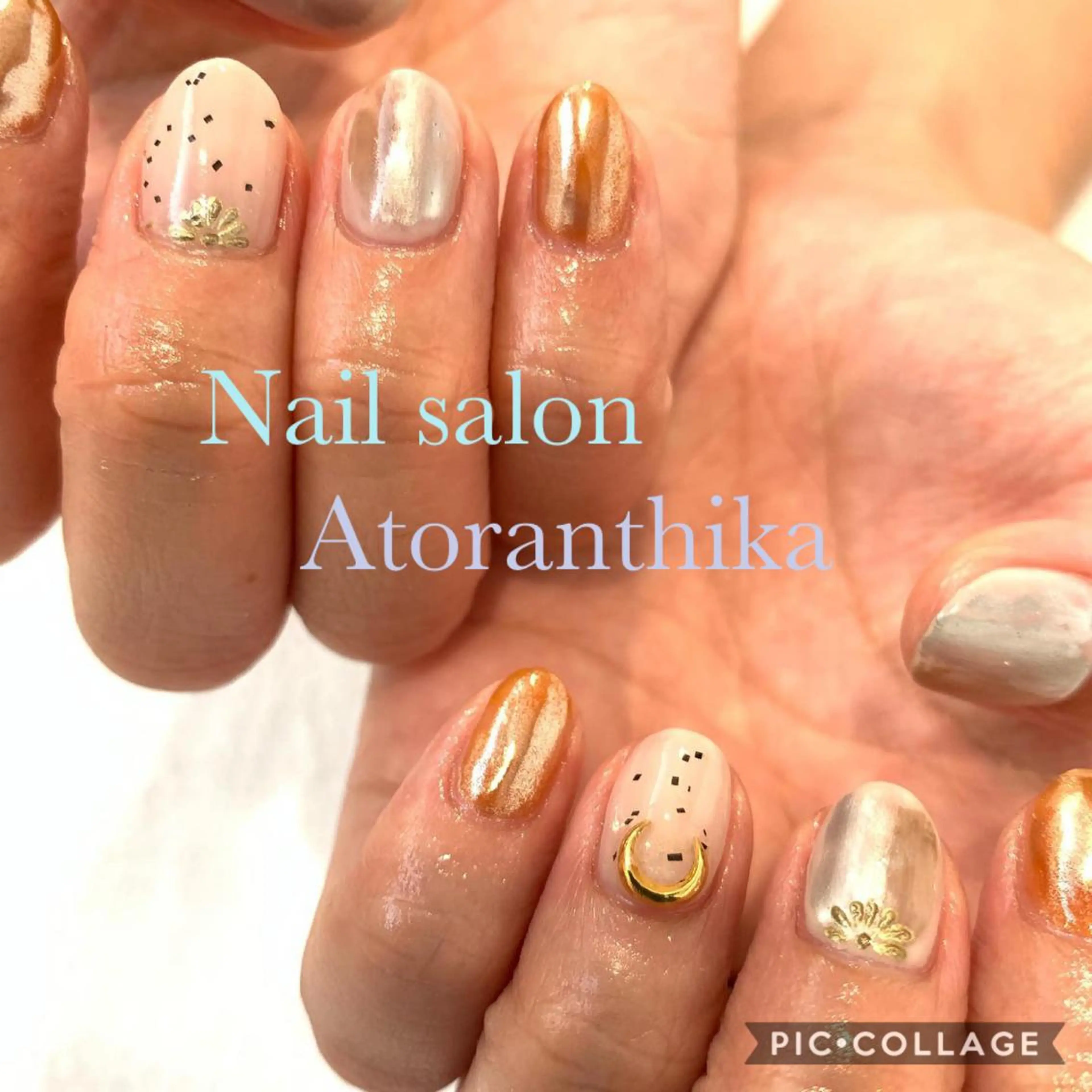 ネイル ニュアンスネイル ハンドネイル Nail salon Atlantica所属・Nail salon ✩ ｱﾄﾗﾝﾃｨｶのネイルデザイン