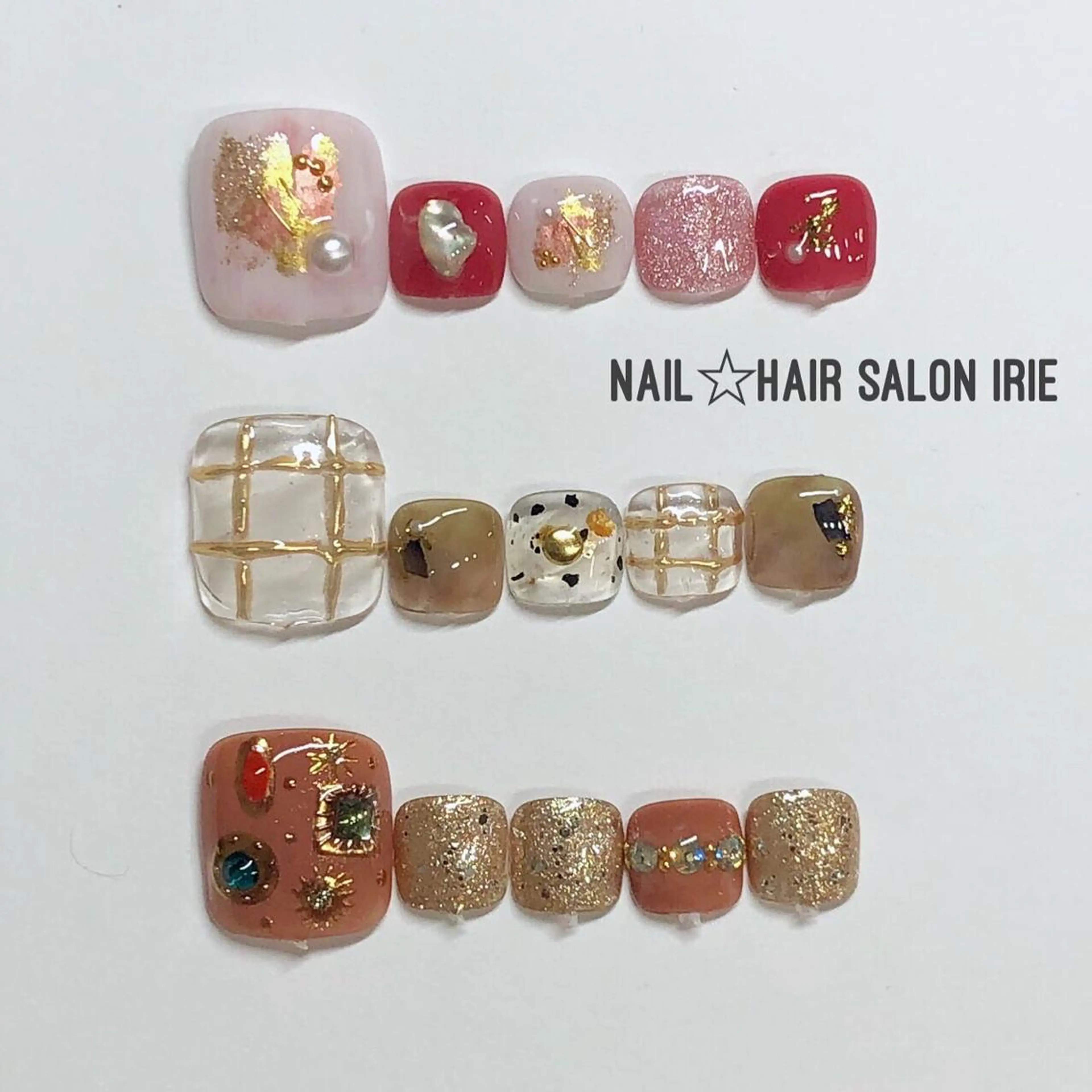 ネイル ハンドネイル Hair salon Irie所属・與儀 知佳のネイルデザイン