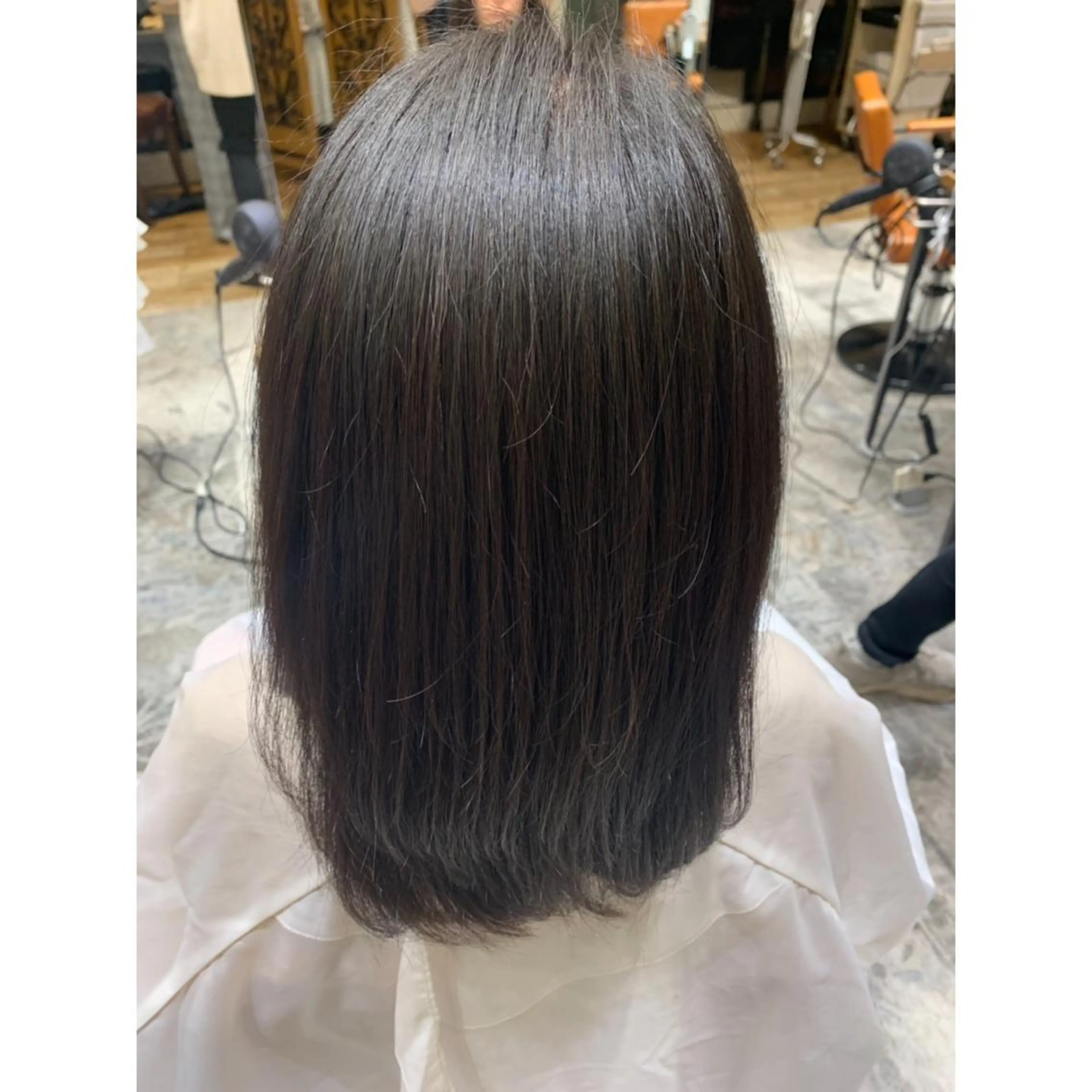 ミディアム くせ毛 トリートメント 美髪ヘッドスパ🫧 西山紗奈江💆‍♀️のヘアスタイル