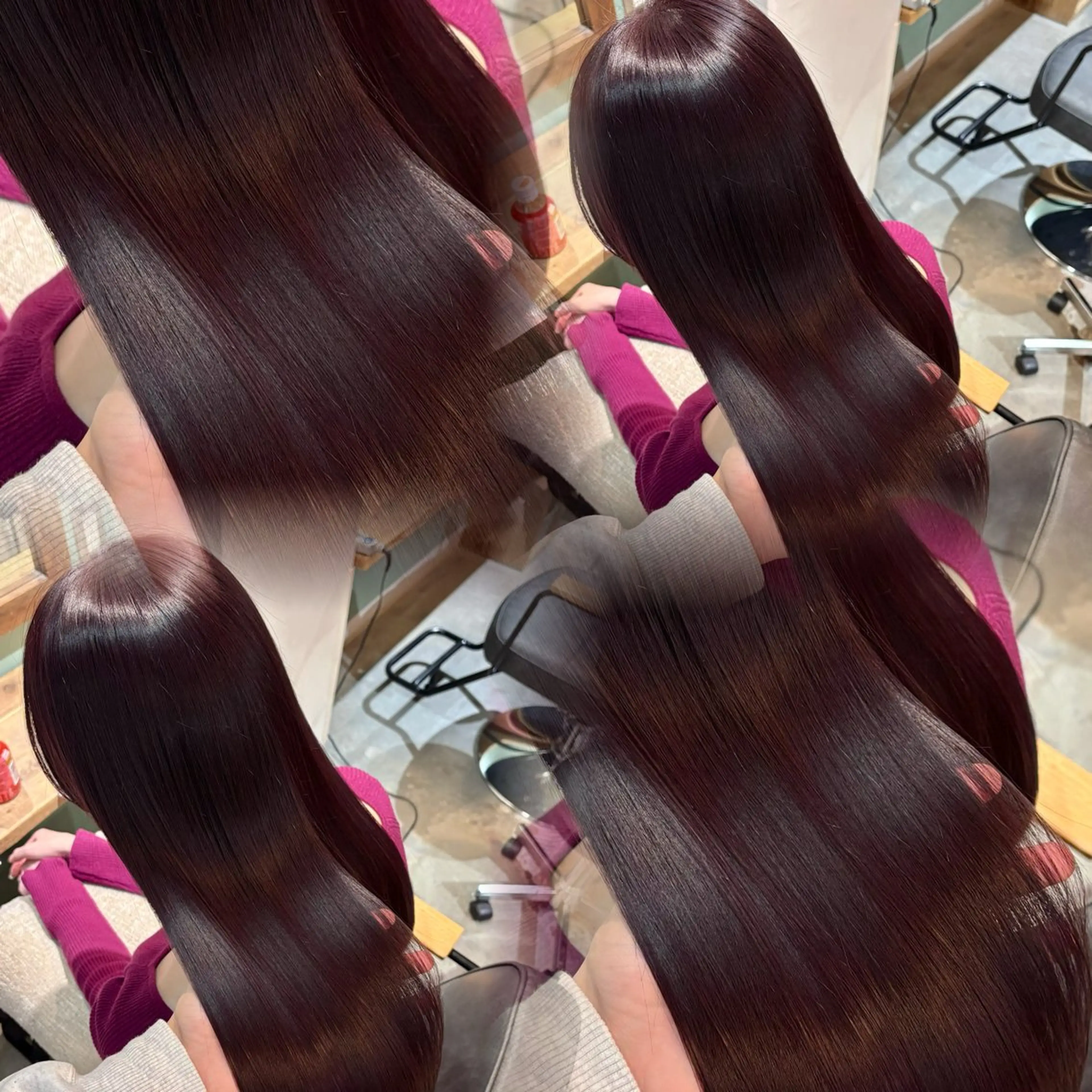 🍀ミニモ限定🍀髪質改善メテオカラー＋トリートメントの写真