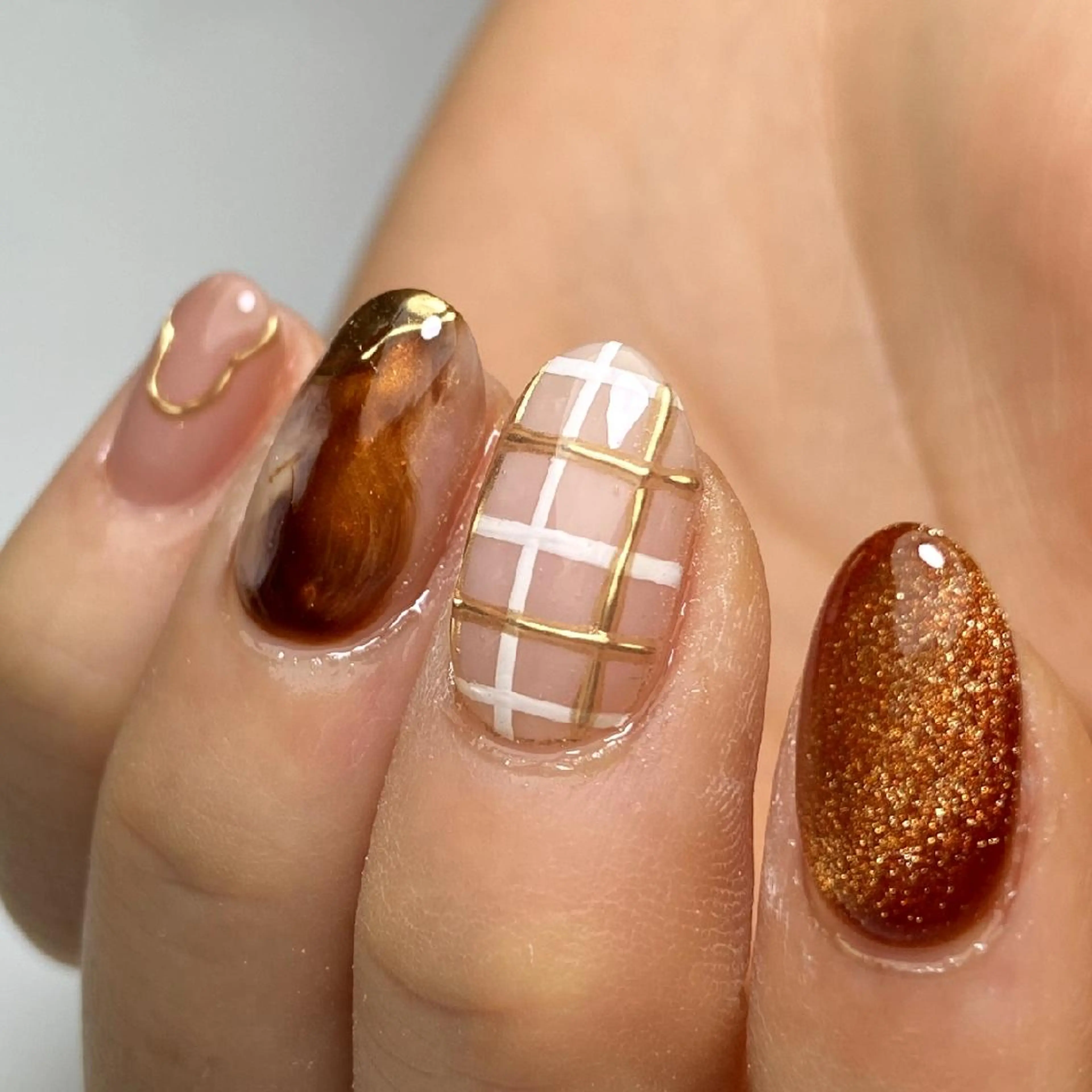 ネイル アートネイル ニュアンスネイル nail salon Lumièreのネイルデザイン