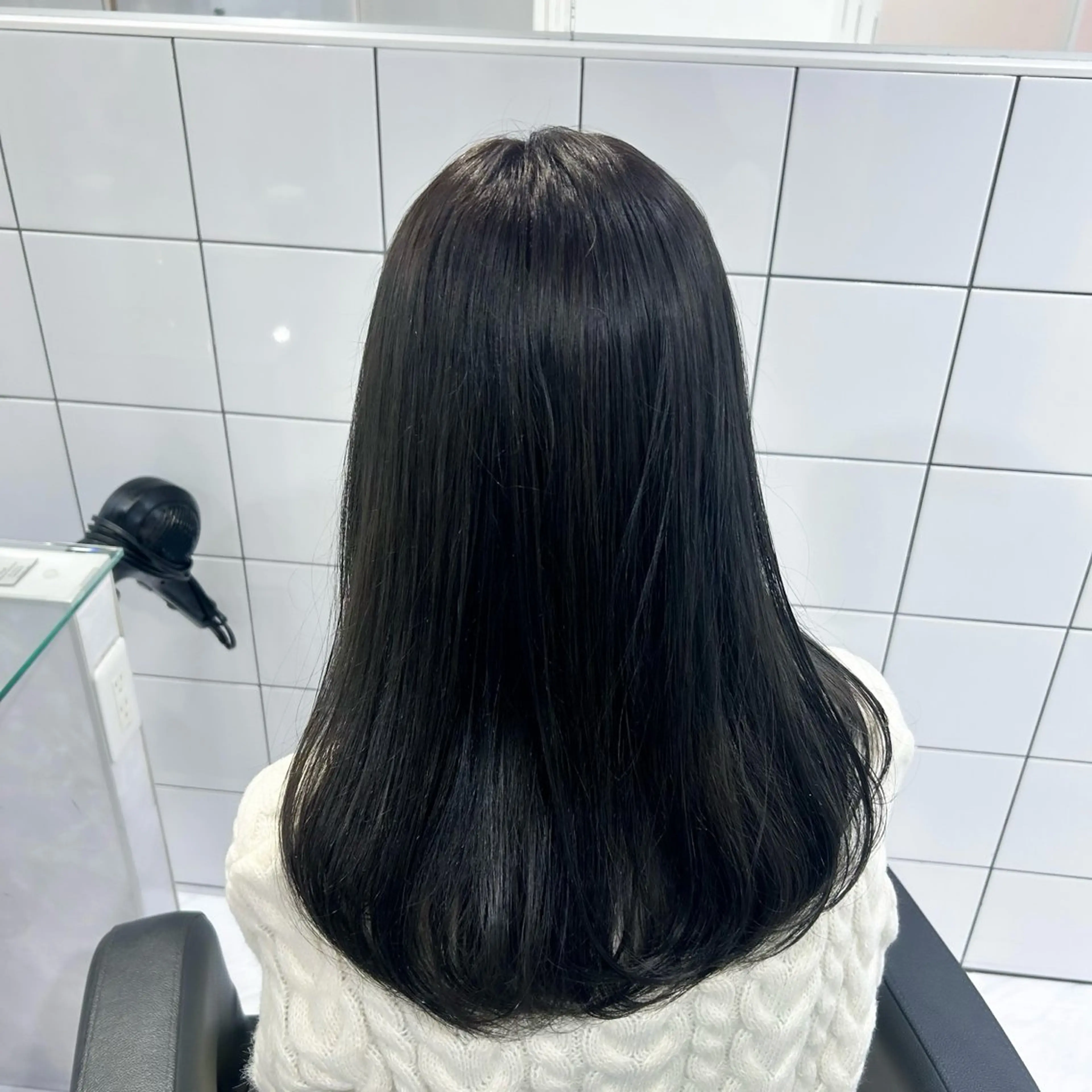 ロング カラー カット ヘアカラー トリートメント 表参道/透明感カラー /暗髪/ジュキヤのヘアスタイル