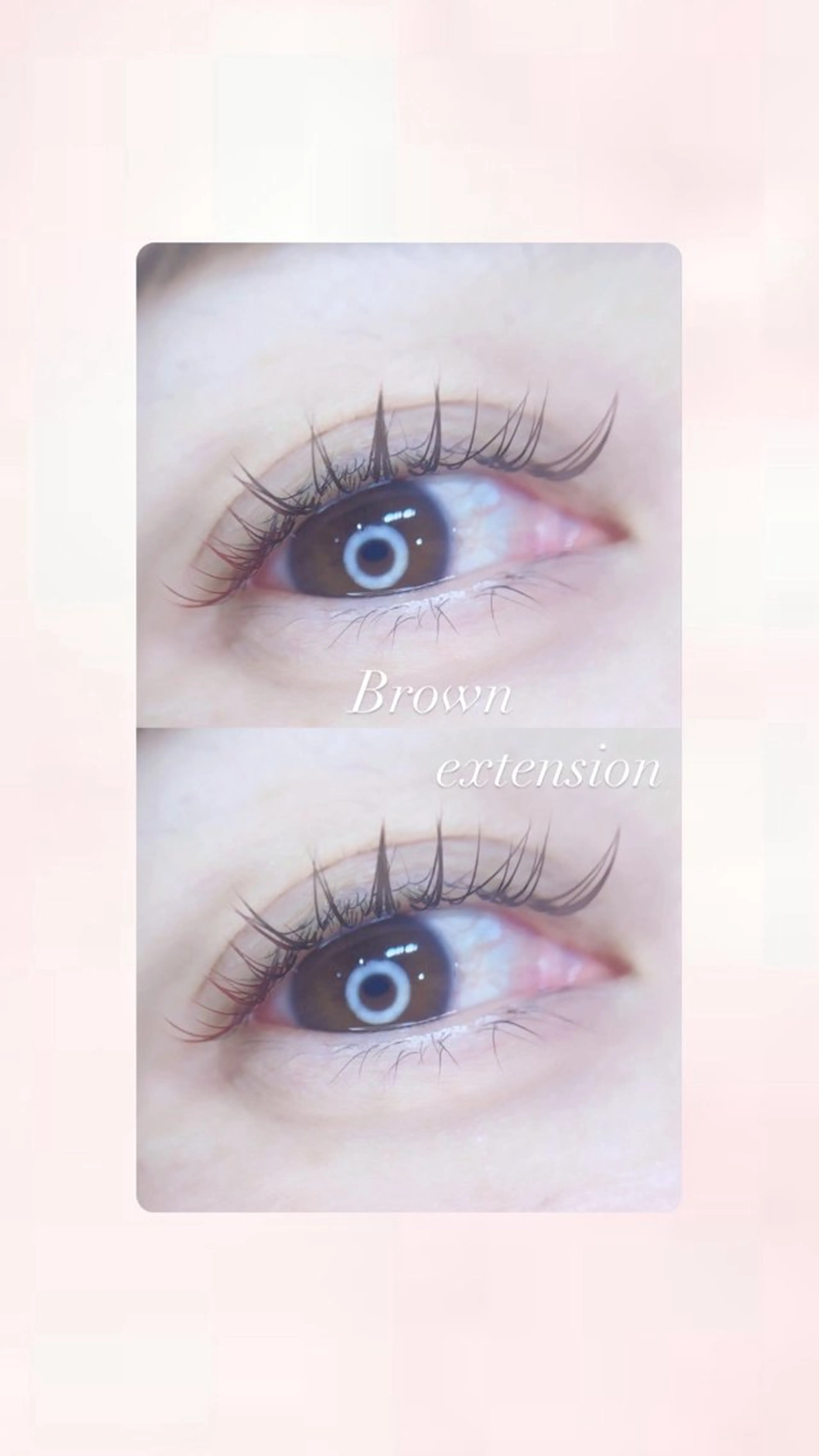 マツエク・マツパ Cカール カラーマツエク RENE 💙🐬のマツエク・マツパデザイン