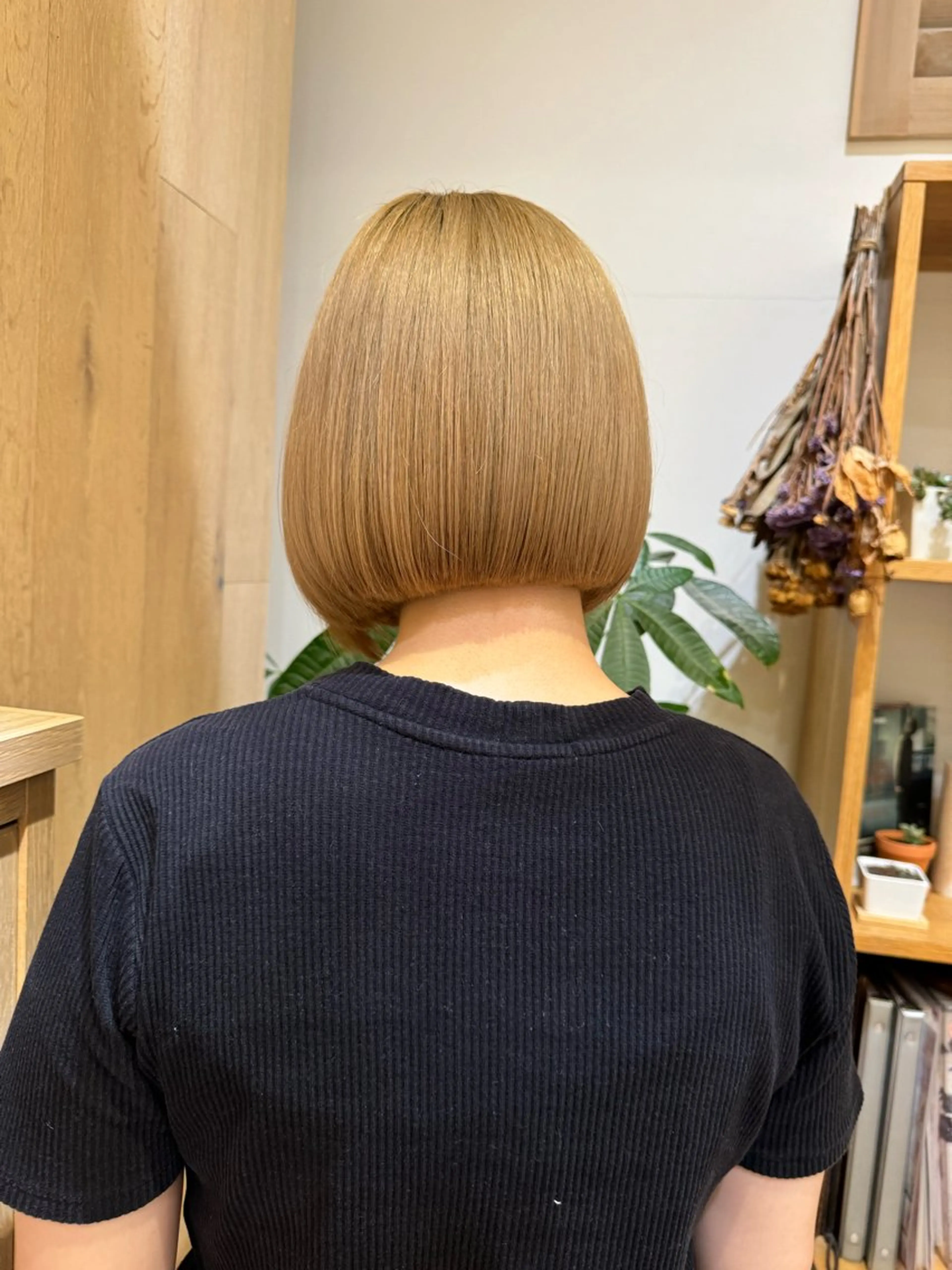 ショート ボブ 暖色カラー/似合わせ カット/名古屋/辻のヘアスタイル