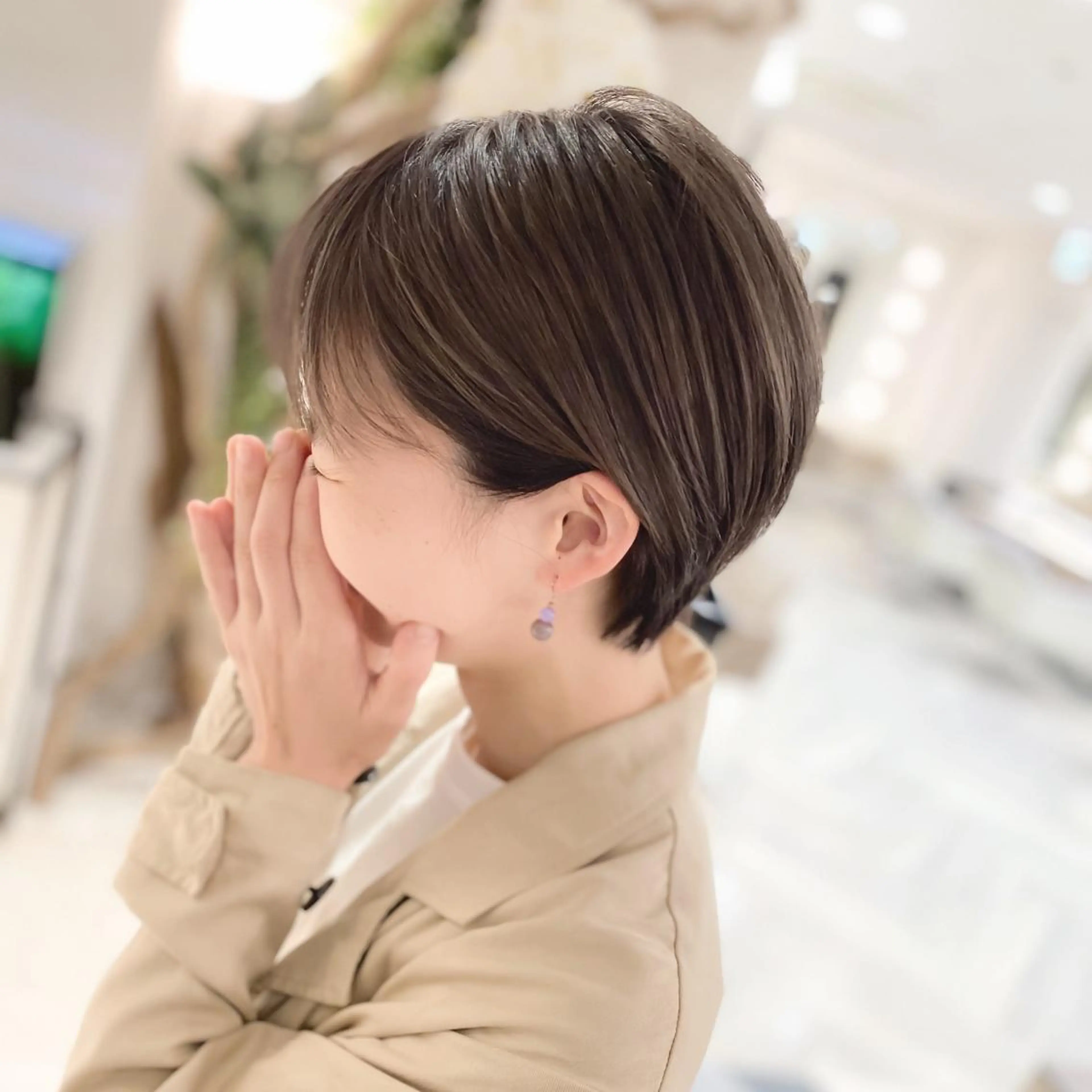 ショート ショートボブ ボブ ショートヘア 小顔カット 🇺🇸海外デザイン iCON TOKYOのヘアスタイル