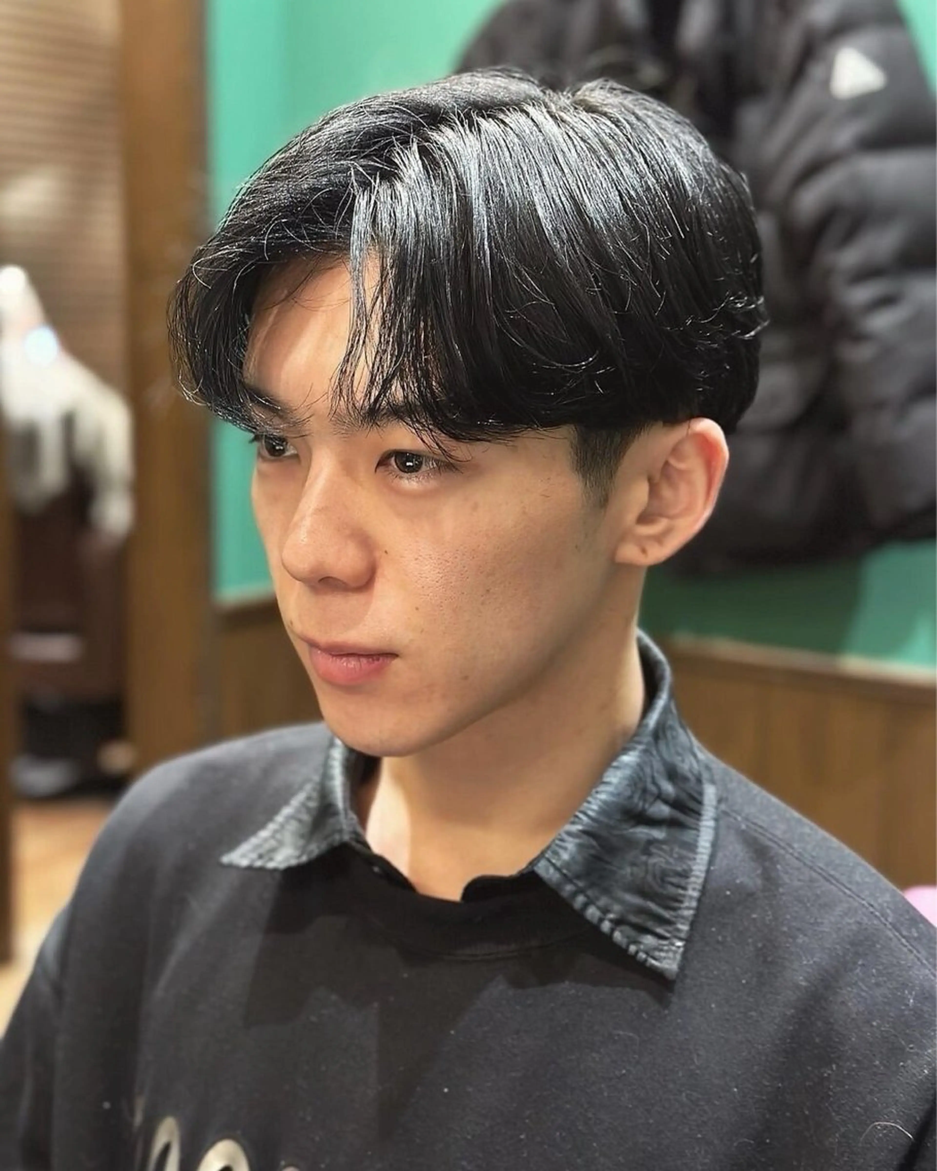 メンズ ヒロ銀座バーバーショップ難波店所属・塩崎 仁彦のヘアスタイル