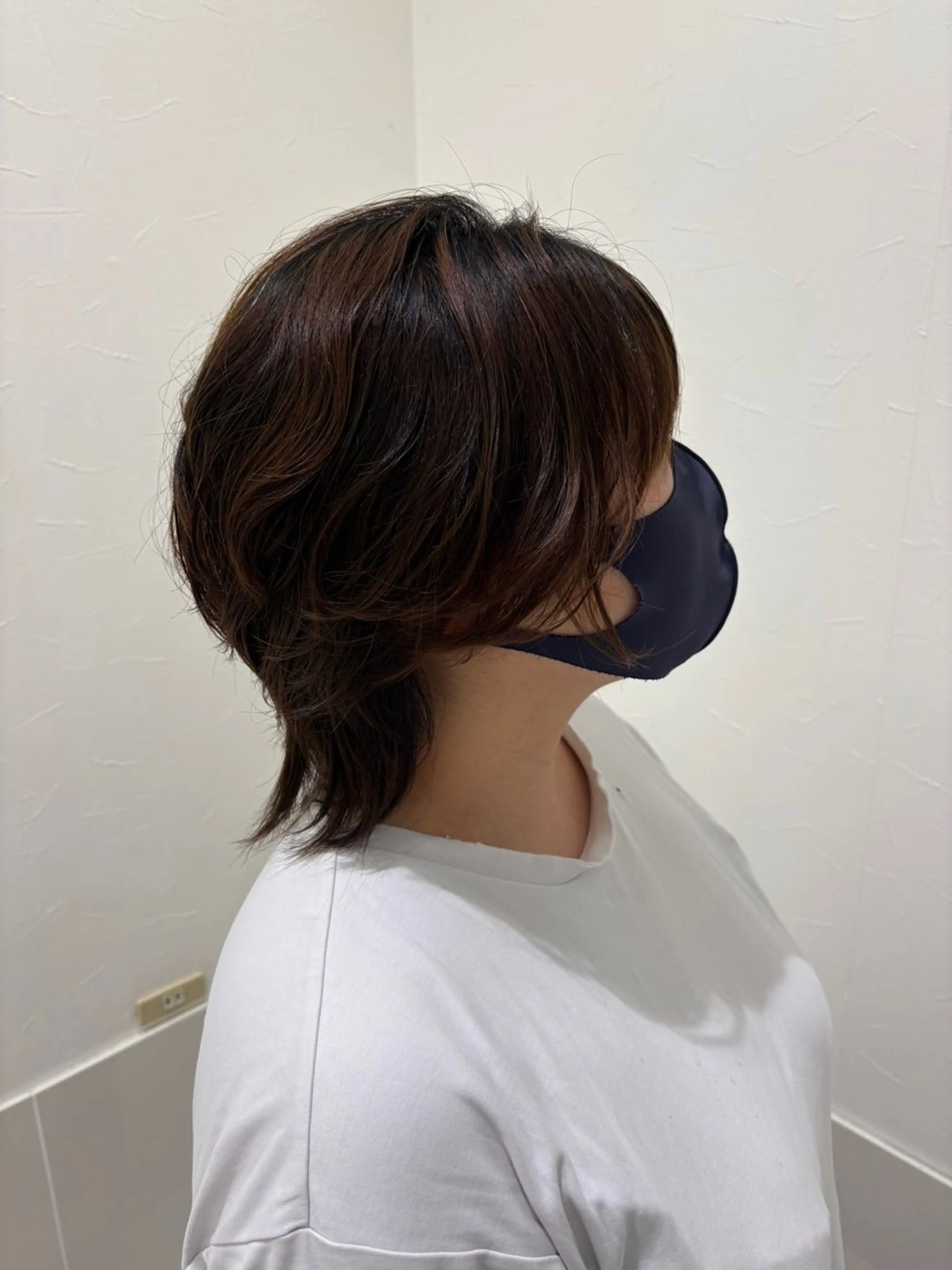 ミディアム カット 神戸 蒼司のヘアスタイル