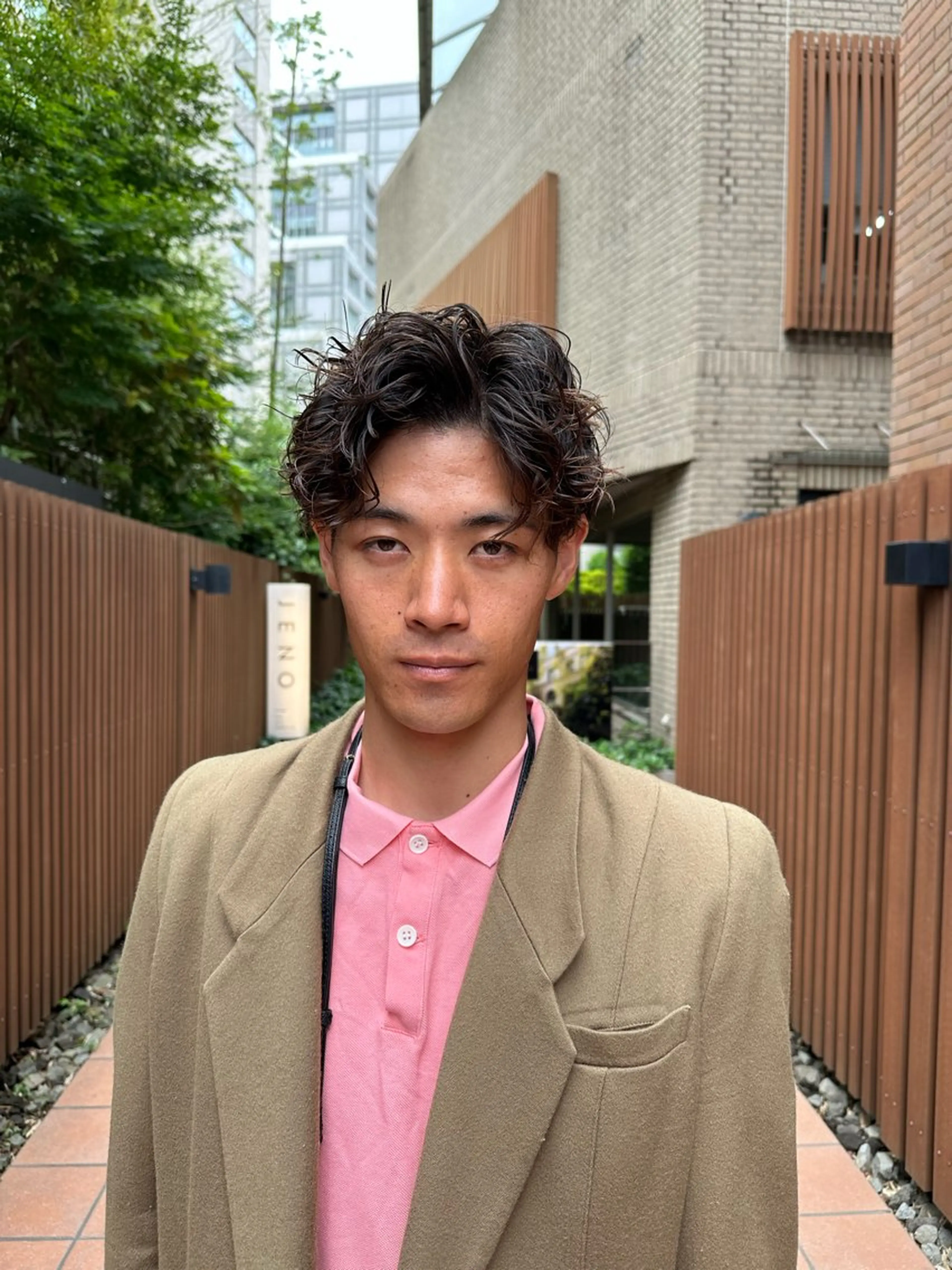 パーマ メンズ 似合わせカット /パーマ岡本淳平のヘアスタイル