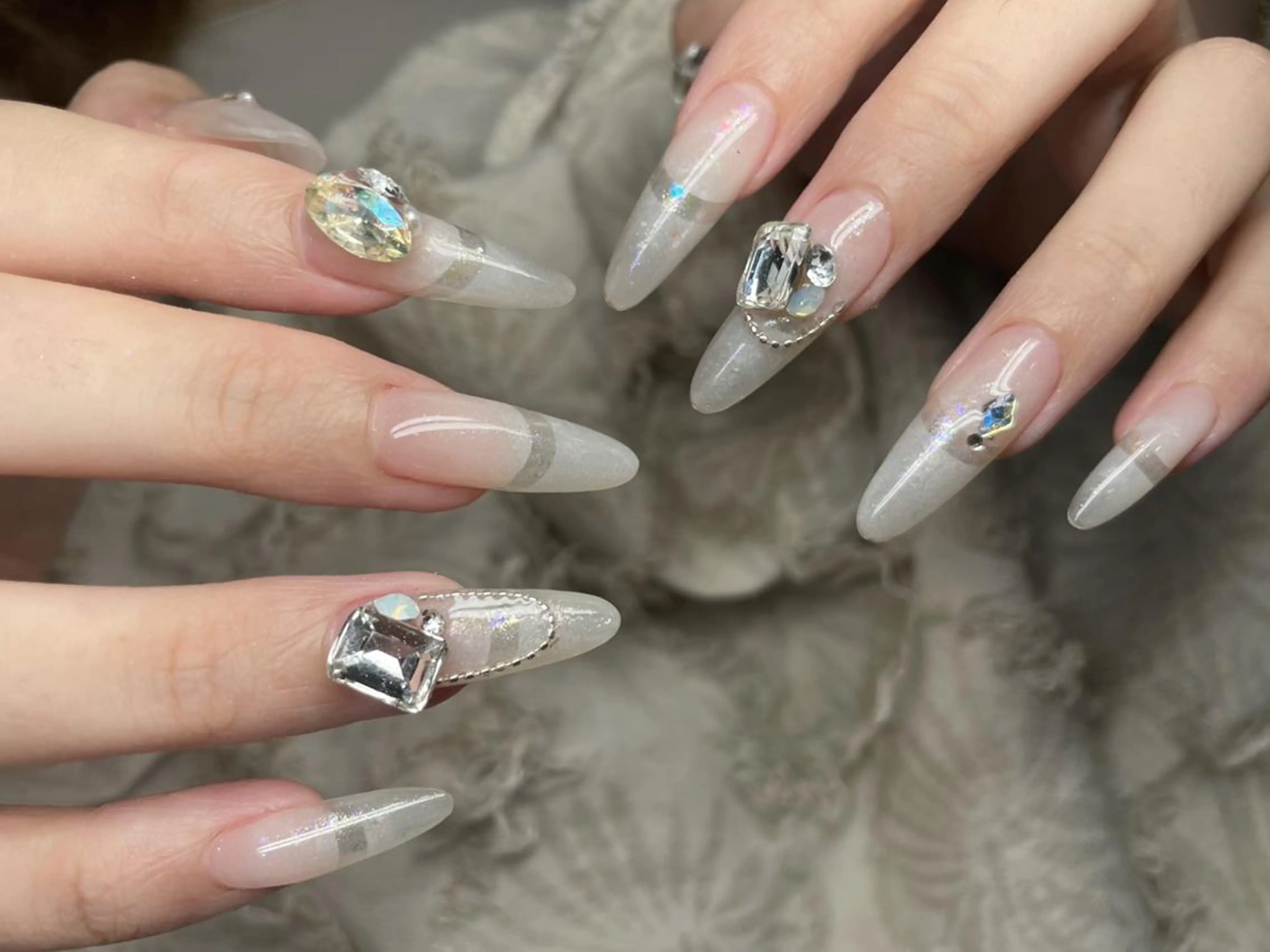 ネイル ハンドネイル MAKI💚💚💚 秋葉原.のネイルデザイン